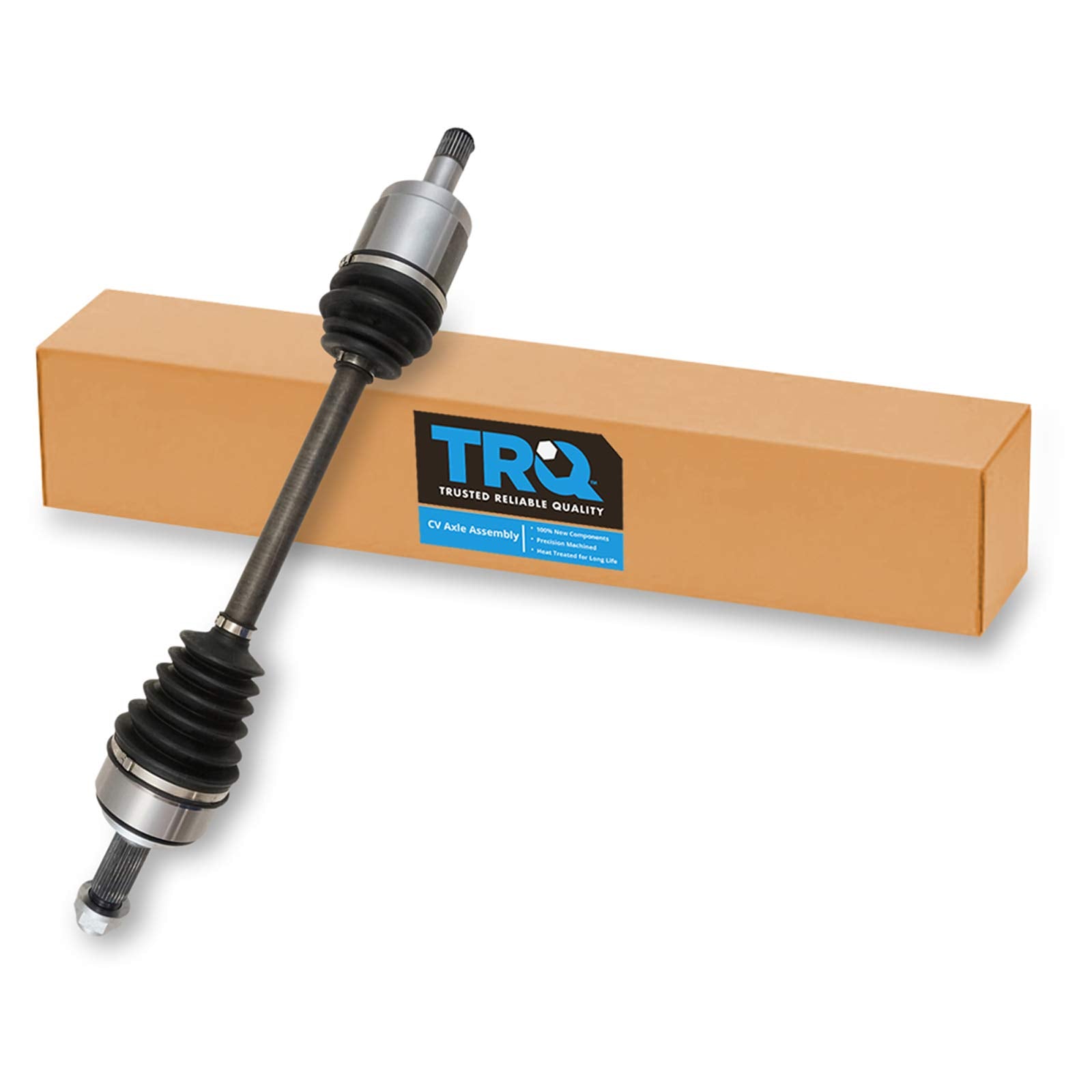 Trq Front Left Cv Axle Shaft Assembly Drivers Side Compatible With 2015-2017 Honda Accord 2007-2014 Cr-V