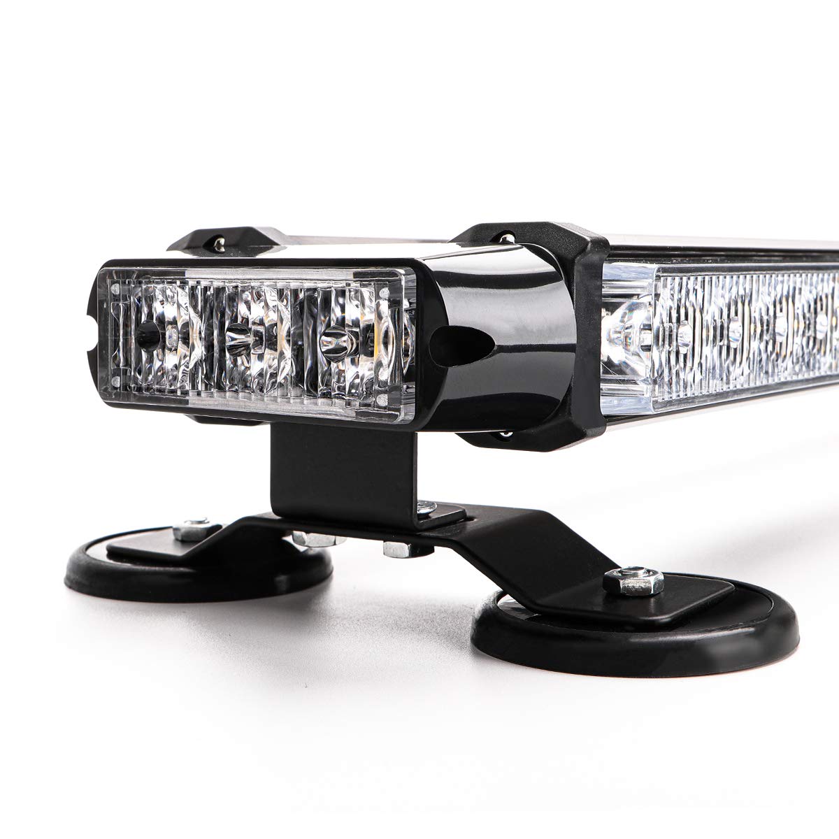 Cumart 26.5'' Red White 54 Led Emergency Warning Pov Light Bar For Firefighter Trucks Ems First Responder Flashing Strobe Traffi
