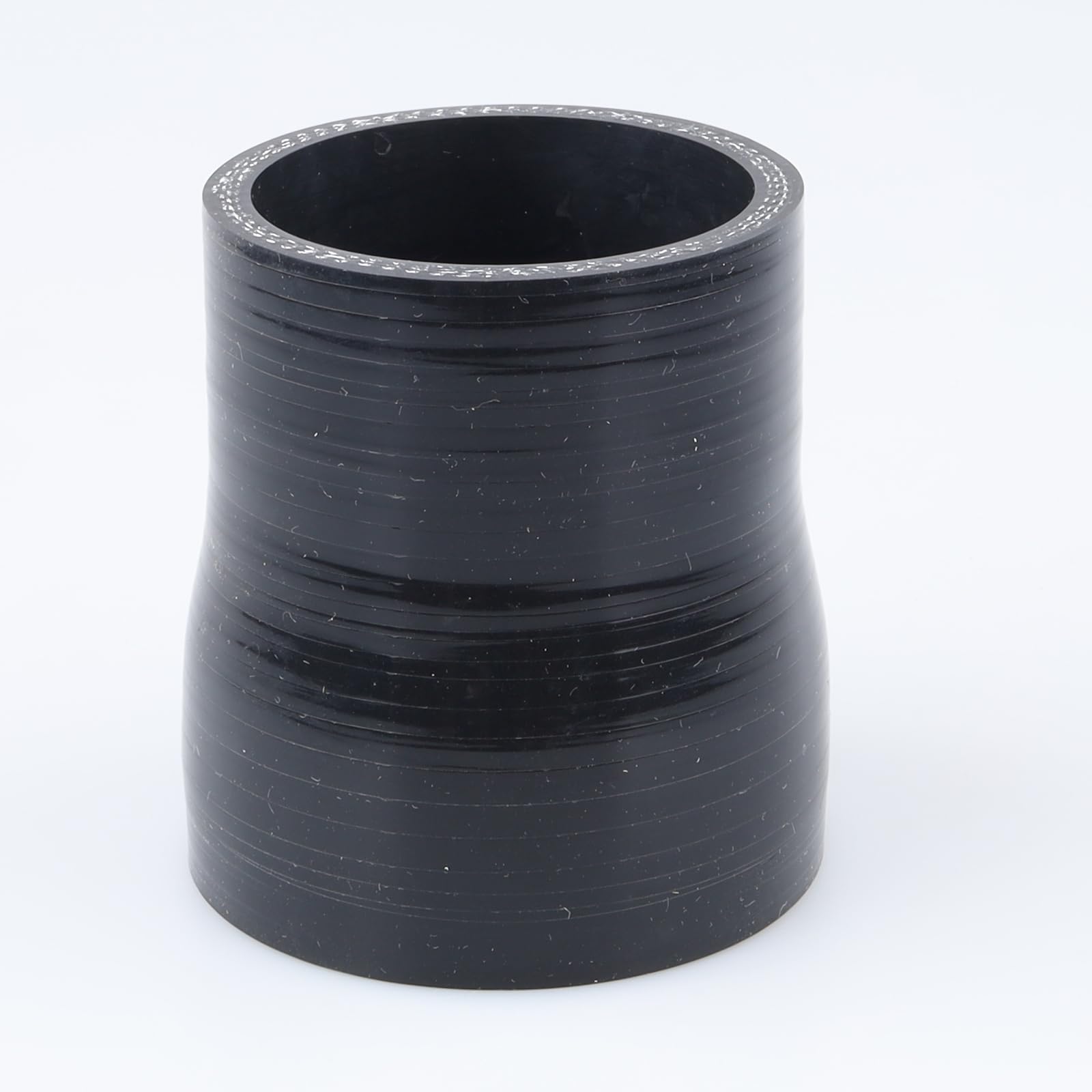 Ac Performance Id 2.5'' To 2-3/16'' (64Mm To 55Mm) Silicone Hose Straight Reducer 3-Ply Reinforced Black, 3'' Length