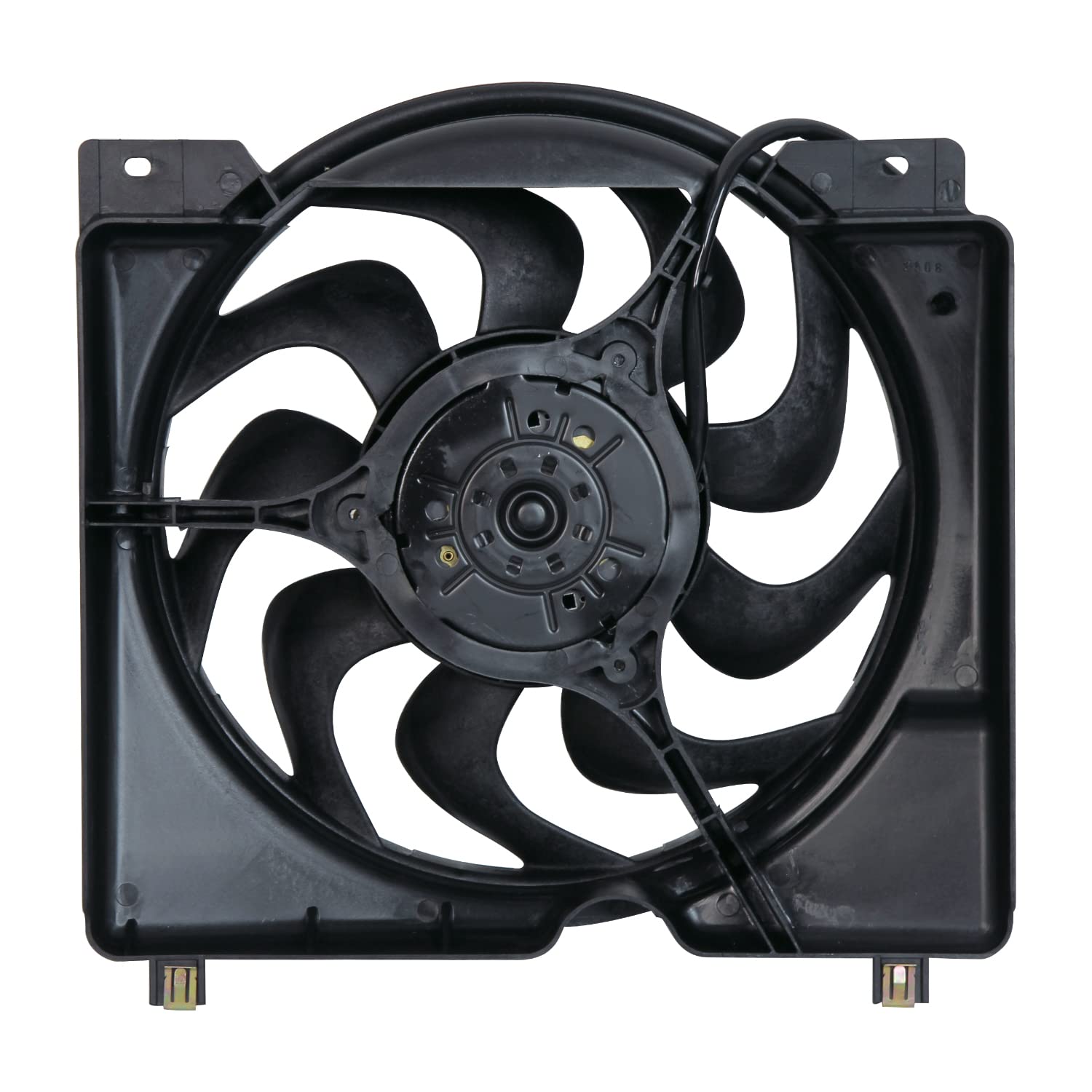 Tyc 620560 Cooling Fan Assembly Compatible With 1997-2001 Jeep Cherokee , Black