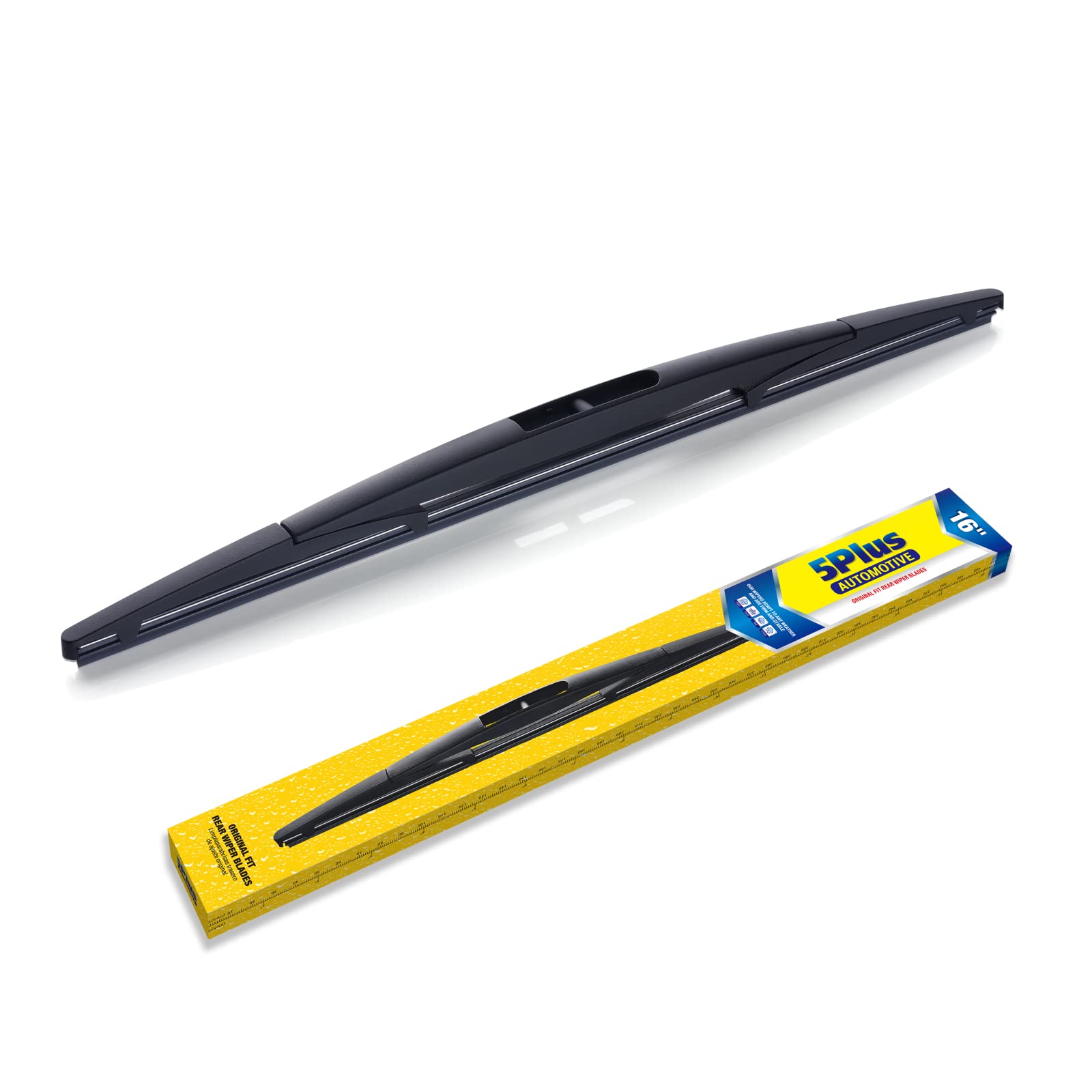5 Plus Rear Wiper Blade 16 Inch (16-B),Replacement For Honda Odyssey 2023 2022 2021 2020 2019 2018 2017 2016-2005 Passport 2023-