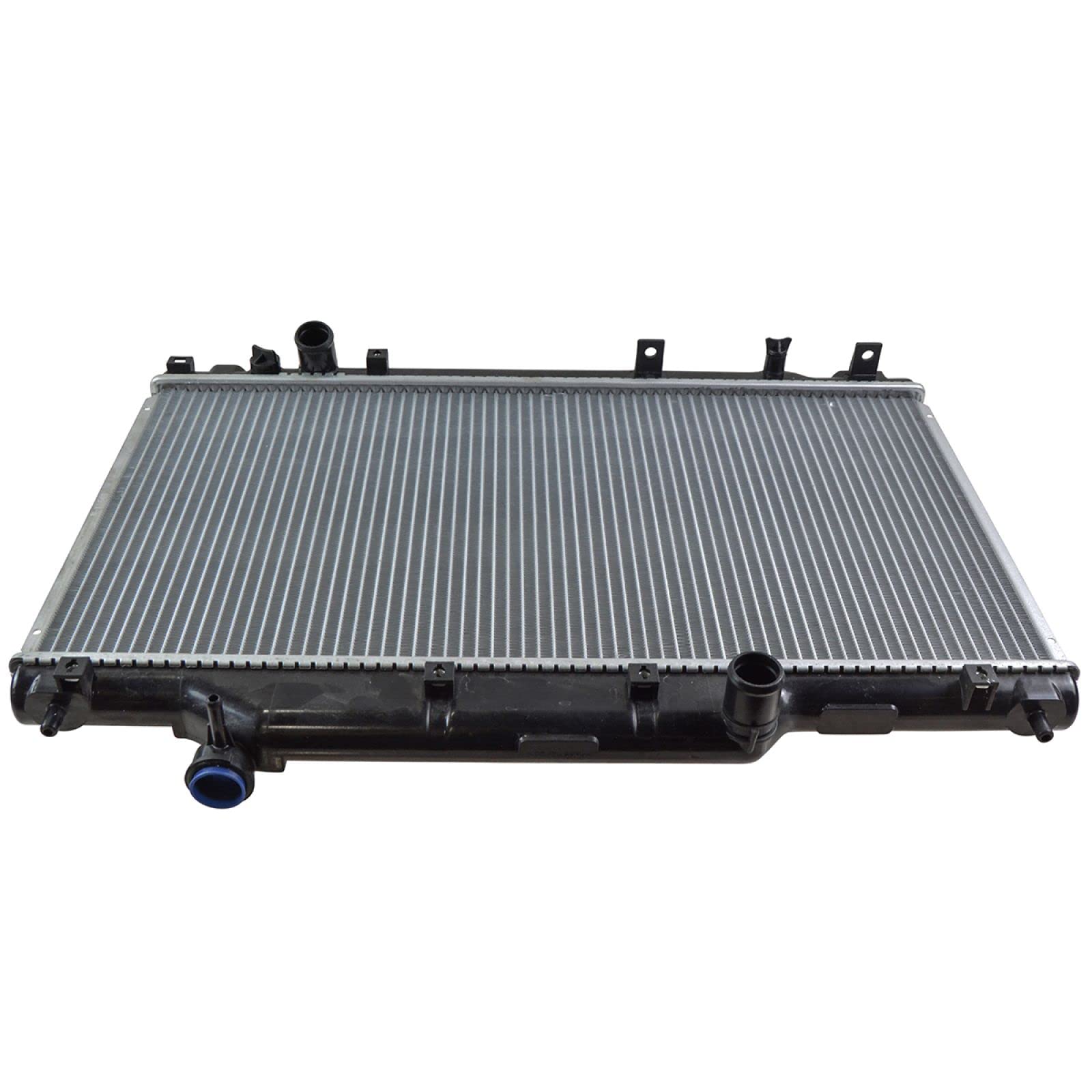 Trq Radiator Assembly Aluminum Core Compatible With 02-05 Honda Civic Cu2574 Ho3010182