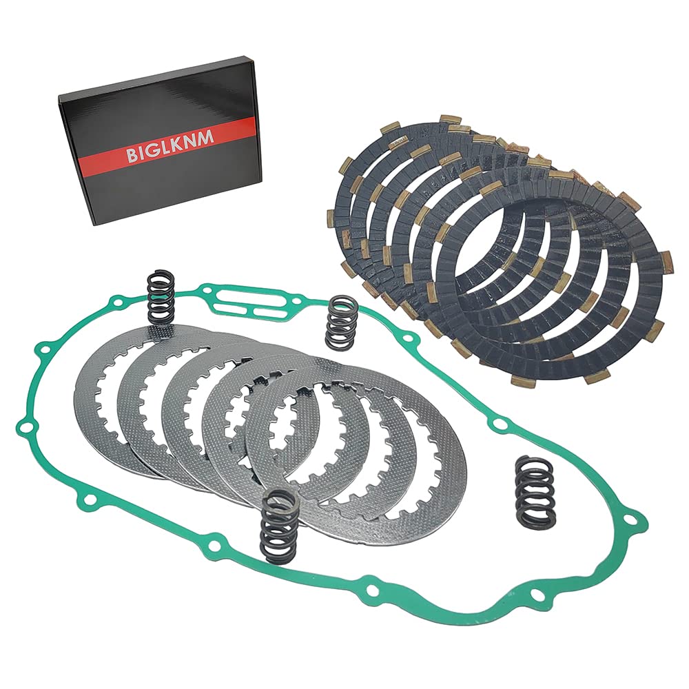 BIGLKNM Clutch Kit Friction Plates & Heavy Duty Springs Gasket Compatible for Honda Sportrax 300 TRX300EX 1993-2008 TRX300X 2x4 