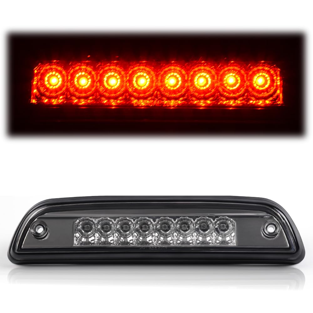 G-Plus Third 3Rd Brake Cargo Light Compatible With Toyota Tacoma 1995-2017 Rear Roof Center High Mount Tail Lamps Replacement Ch