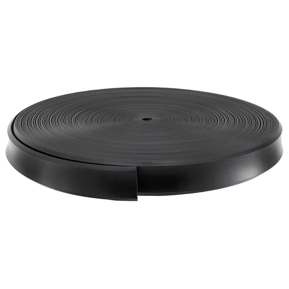RecPro 1 RV Vinyl Trim Insert | UV Protection | Roof Trim (100', Black)