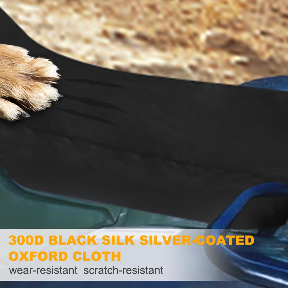 REARACE Universal ATV Seat Covers Four Wheeler Seat Cover Waterproof Protection Accessories Compatible with Most ATV Seats