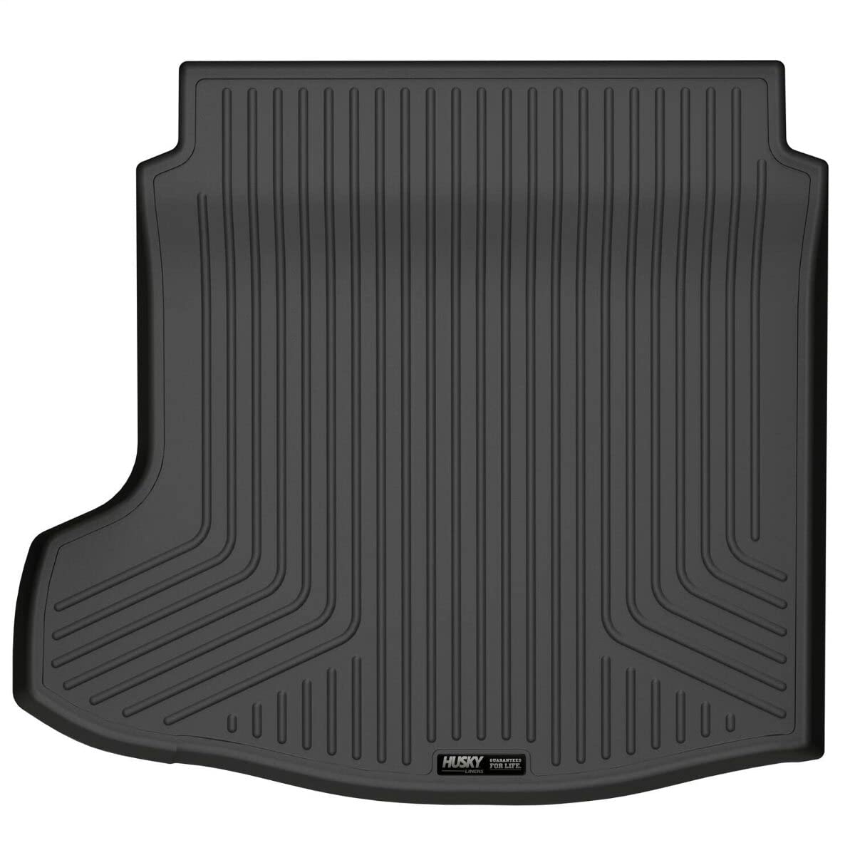 Husky Liners Weatherbeater Trunk Liner | Fits 2019-2022 Mazda 3 | Trunk, 1-Pc Black - 40121