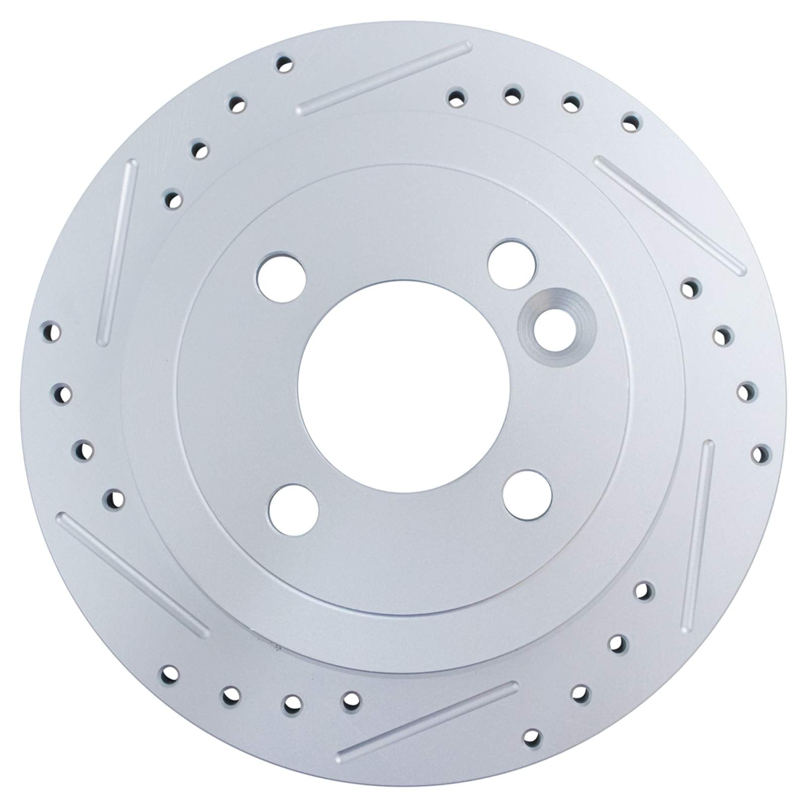 Trq Rear Performance Brake Rotors Set Premium G-Coated Compatible With 2002-2006 Mini Cooper
