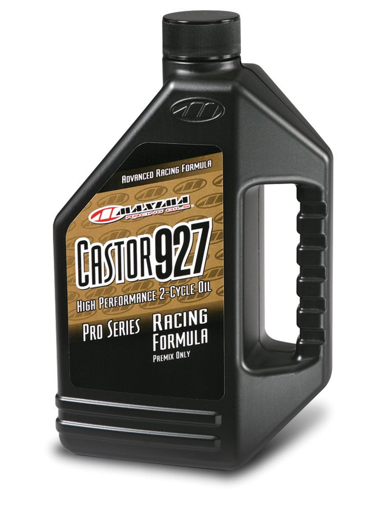 Maxima Racing Oils 23964-4Pk Castor 927 Racing 2-Stroke Premix Oil 64 Oz Bottle, 4-Pack