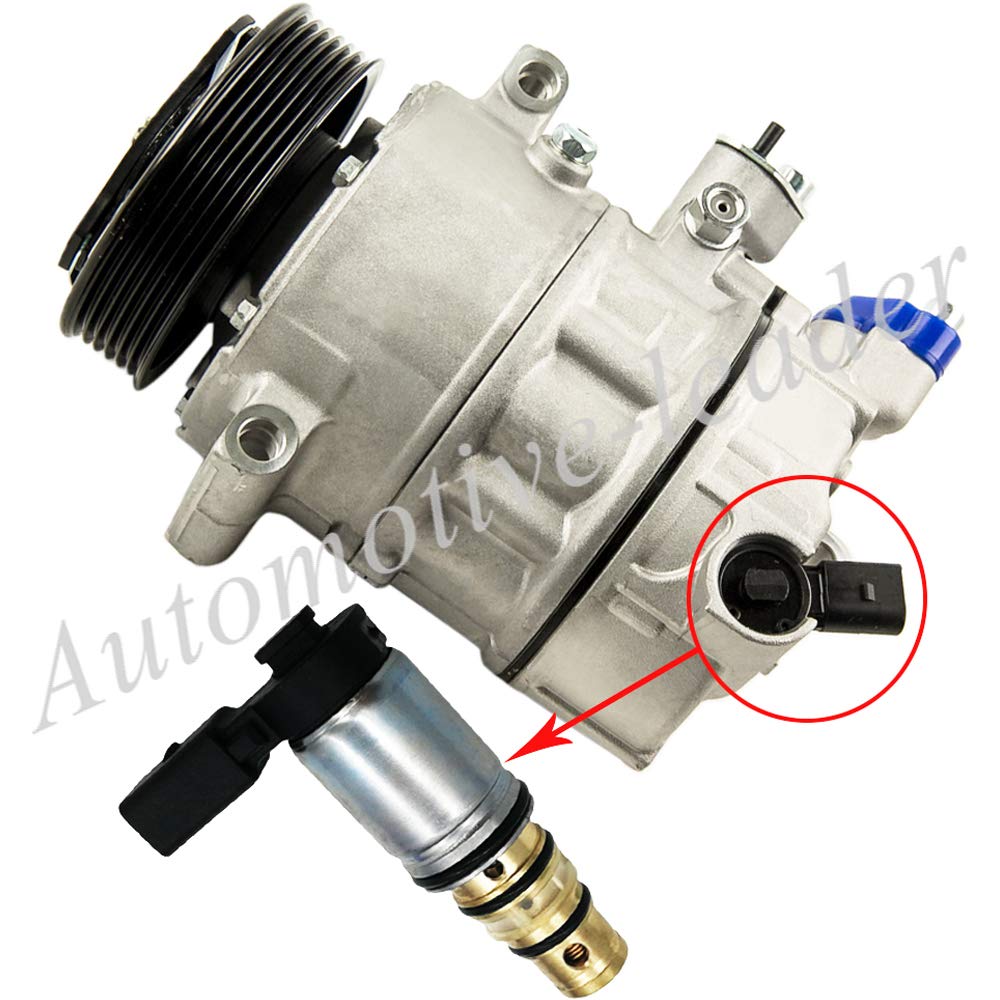 Automotive-Leader 1K0820803E Ac Compressor Control Solenoid Valve Pxe16 Pxe14 Fits Volkswagen Jetta Sanden Pxe16 Pxe14 ; Vw Gti/Golf/Passat/Tiguan/Jetta Tdi Audi A3 Compressor Pressure Control Valve