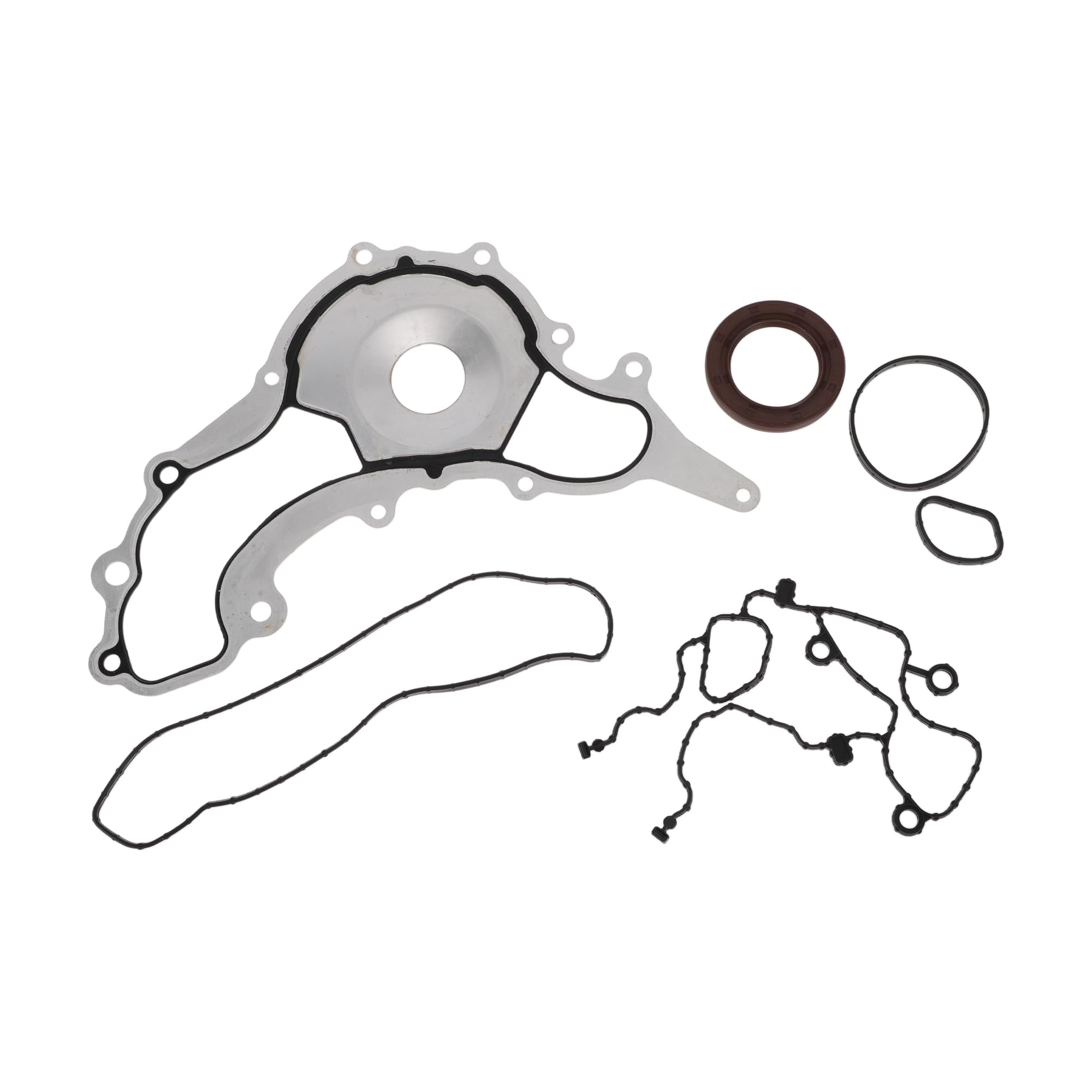 RATCHROLL Engine Timing Cover Gasket Set for Dodge Challenger 2011-2016 3.6L 3.2L Long-lasting Sealing Chain Case Cover Gasket R