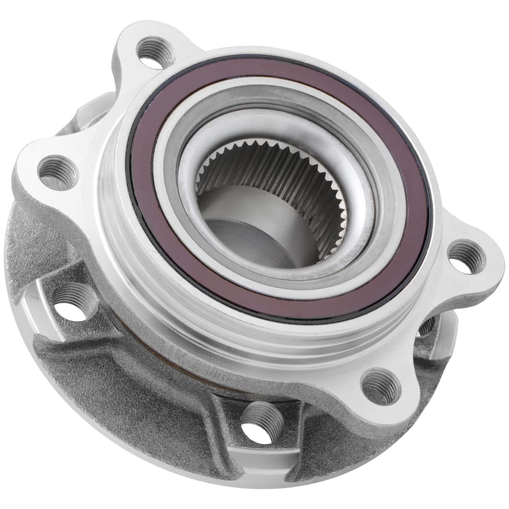 [2-Pack] Br930817K - Pre-Assembled Wheel Hub Bearing Assembly Compatible With [Audi] A Series, S Series, Q5, A Series Quattro, S