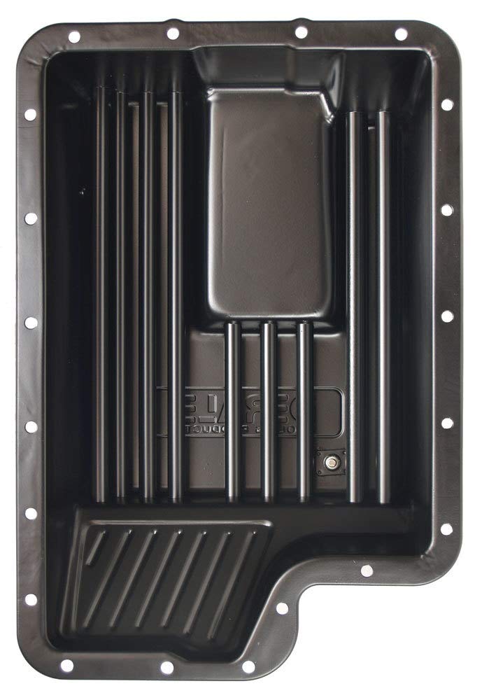 Transmission Depot Derale 14208 Transmission Cooling Pan For Ford E4Od, 4R100, 5R110 And 5R110W, Black