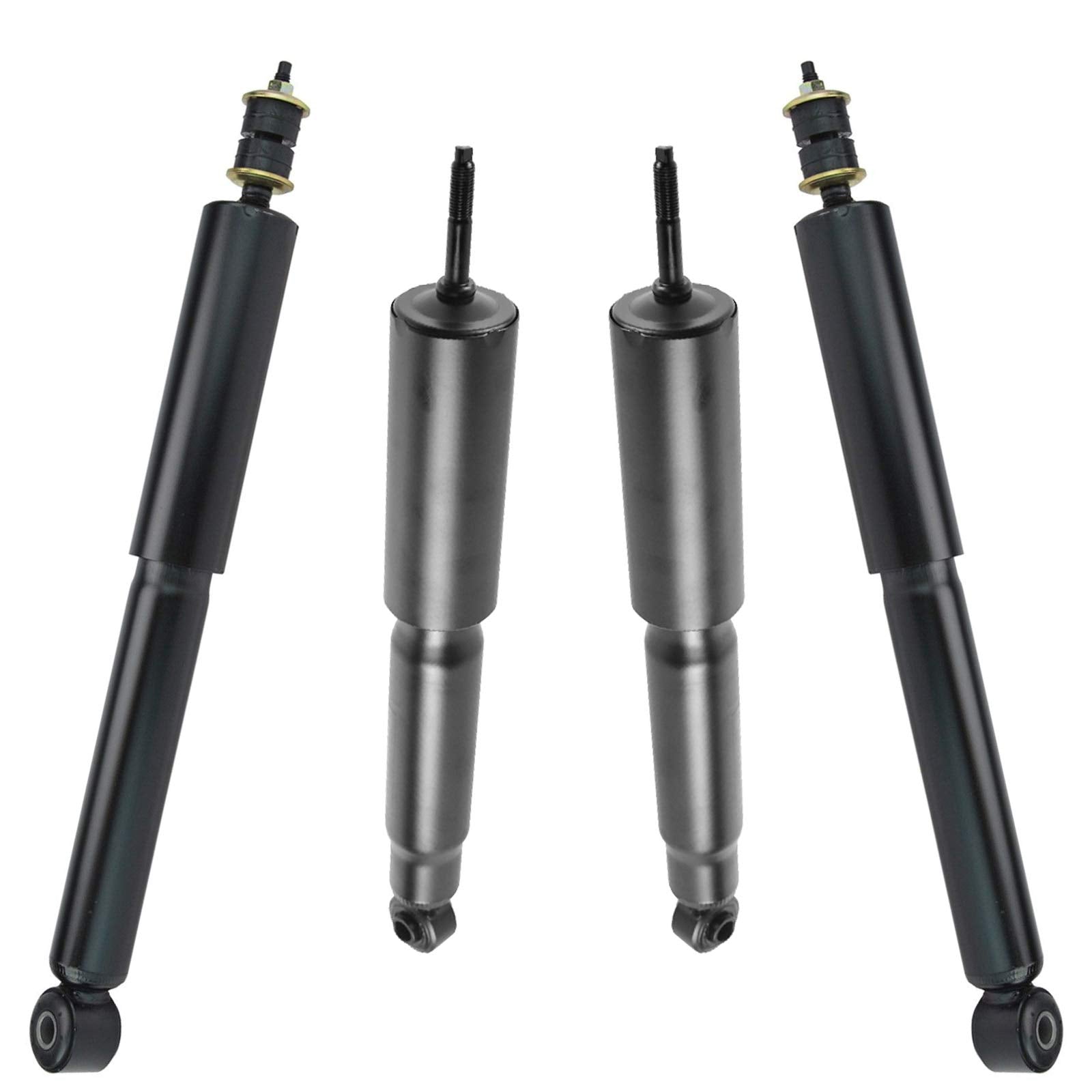 Trq Front And Rear Shock Absorber Set Compatible With 1998-2002 Honda Passport 1998-2000 Isuzu Amigo 2002-2004 Axiom 1998-2004 R