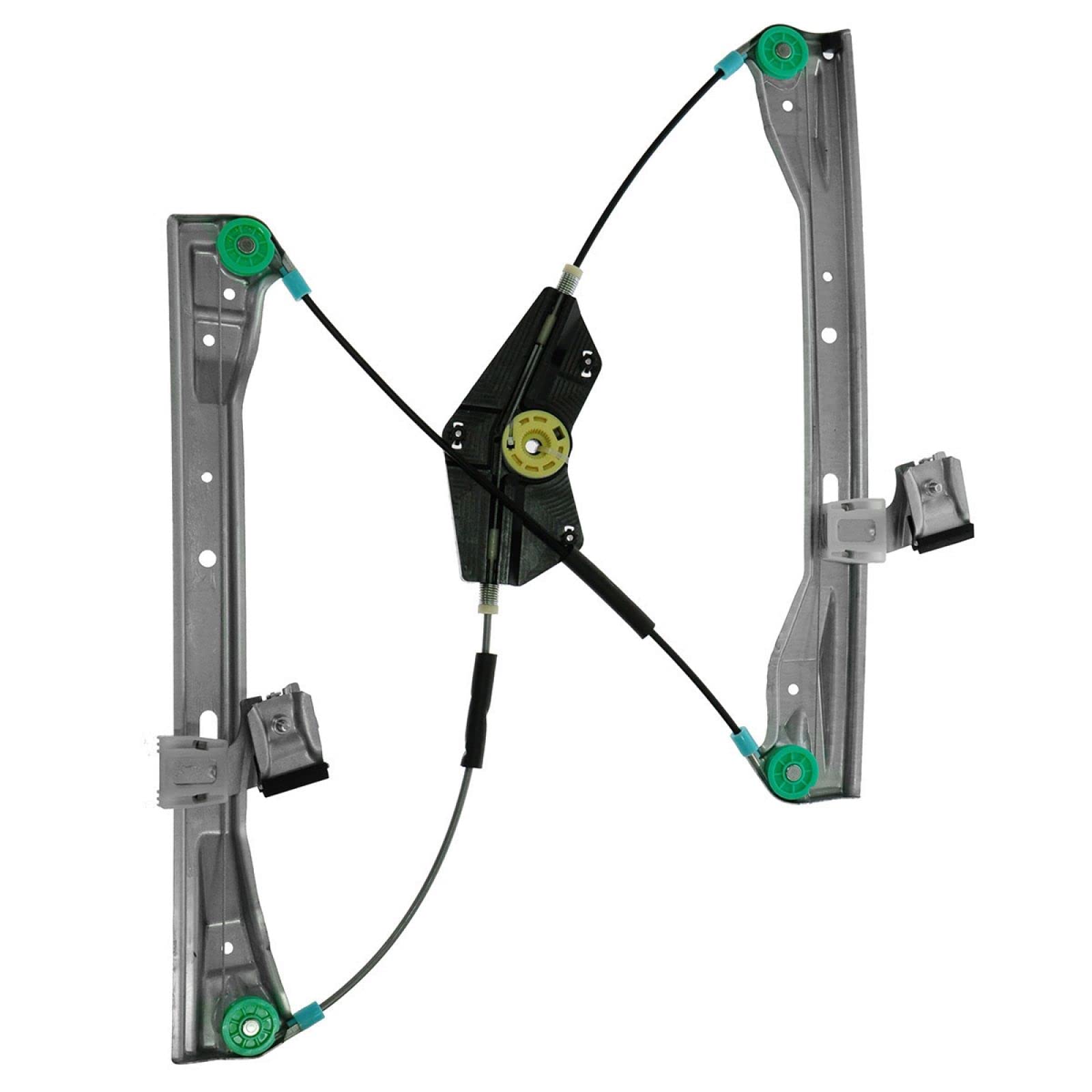 Trq Front Power Window Regulator Set Compatible With 2012-2013 Mercedes-Benz C250 2008-2013 C300 C350 C63 Amg 2010-2013 E350 E55