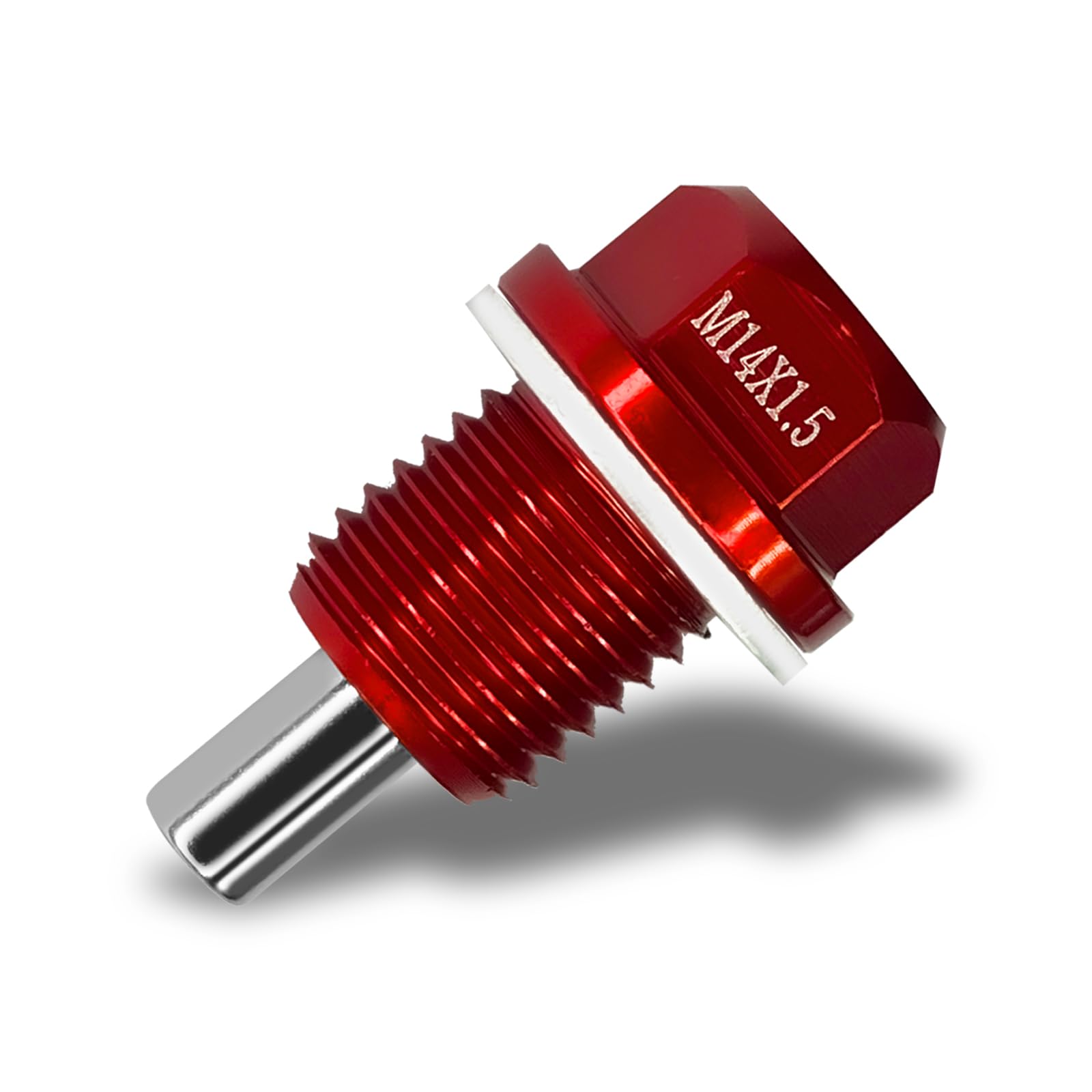 HHirificing M14  1.5 Car Magnetic Oil Drain Plug Removal Tool, Aluminum Alloy Oil Pan Sump Drain Nut Bolt Screw Repair Kit for M