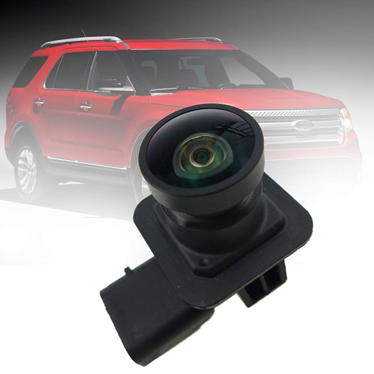 Rear View Park Assist Camera Eb5Z-19G490-Aa Fit For Ford Explorer 2011-2015, Far Infrared Wide Angle Hd Night Vision Waterproof 