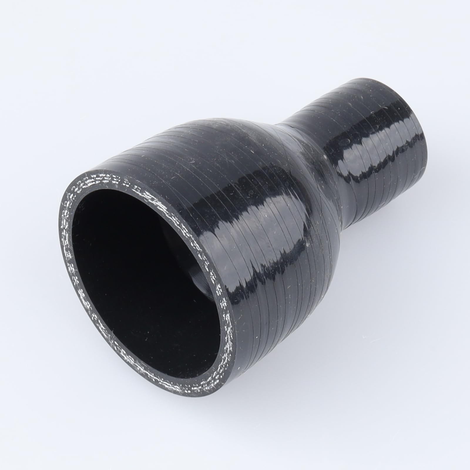 Ac Performance Id 1.75'' To 3/4'' (45Mm To 19Mm) Silicone Hose Straight Reducer 3-Ply Reinforced Black, 3'' Length