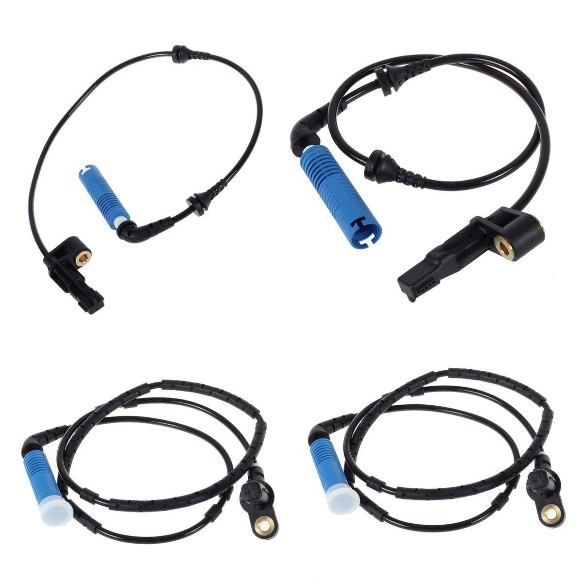Ensun Abs Wheel Speed Sensor Replacement For Bmw 3 E46 325I 330I M3 Z4 E85 Front Rear Left Right # 34526752681 34526752682 34526