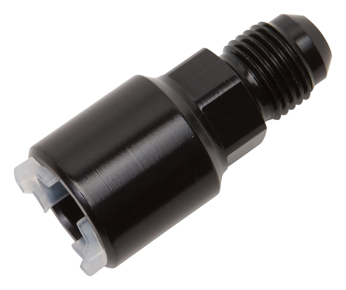 Russell 640853 -6 An Male To 3/8'' Sae Quick-Disconnect Female Push-On Efi Fitting, 1 Count (Pack Of 1)
