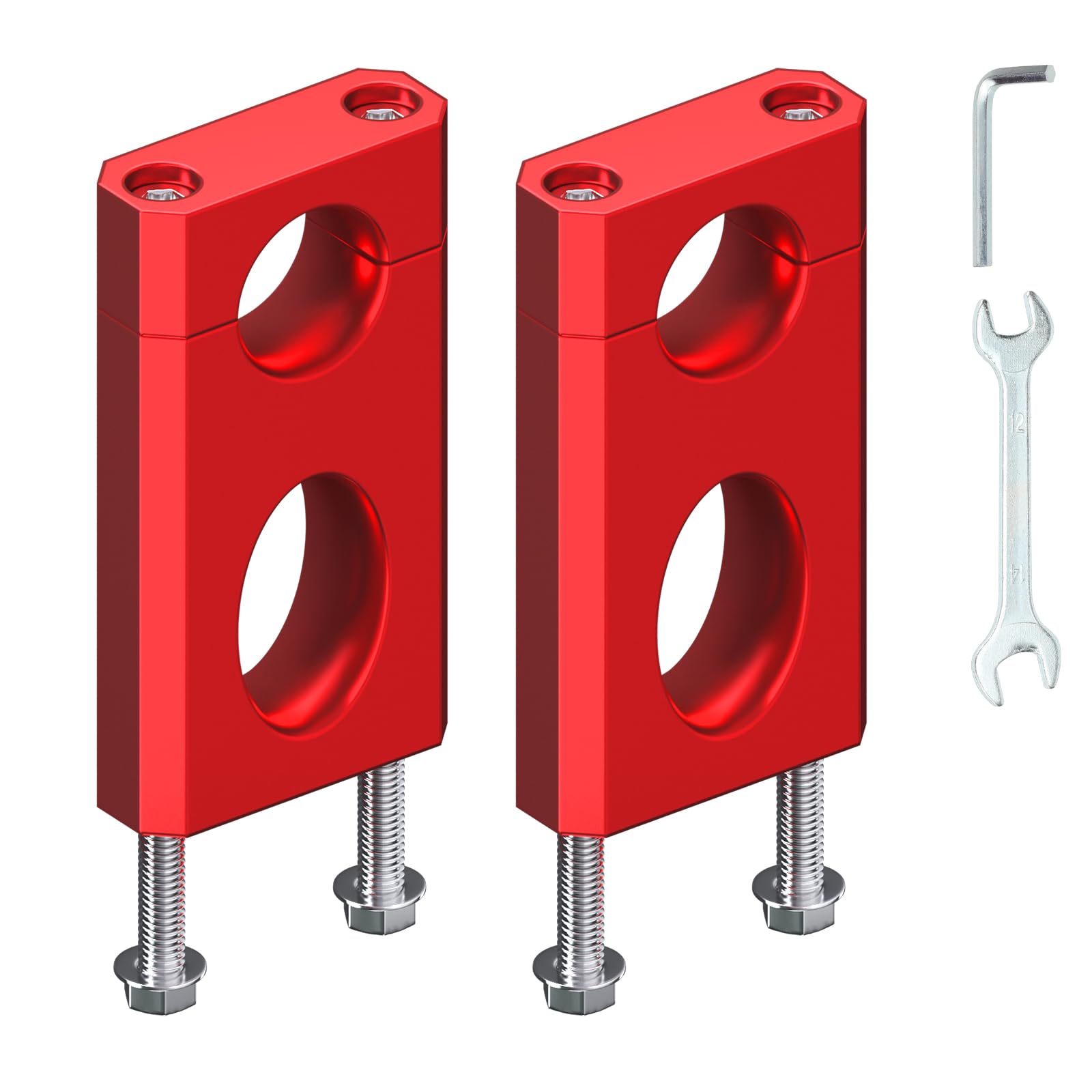 CILOYU Mini Bike Handlebar Risers 7/8 22mm Handlebar Riser Replacement for Coleman BT200X CT200U-EX Trailmaster MB200 Mega Moto 