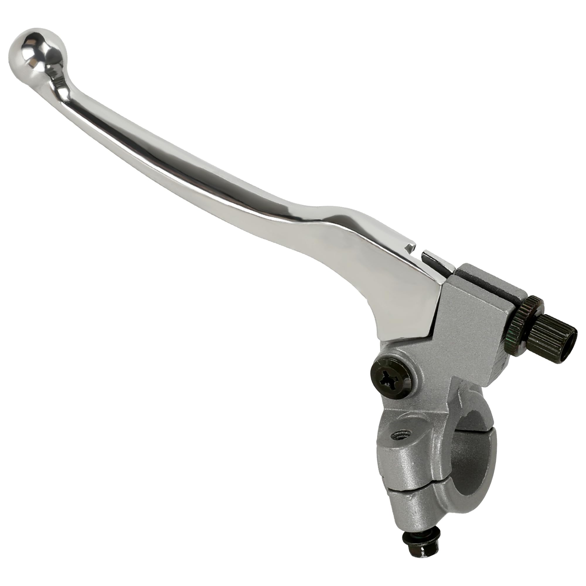 Hiaors Silver Brake Clutch Handle Lever For Ct100U Cc100X Mini Trail Bike 98Cc 3Hp 196Cc 200Cc Extreme Mini Bike 22Mm 7/8 Handler Bar Parts