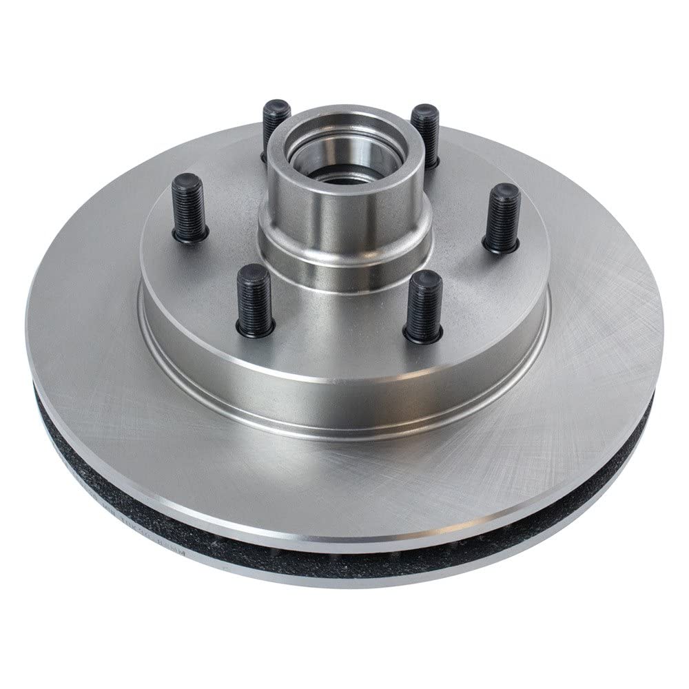 Trq Front Brake Rotors Set Vented Compatible With 1995-1998 Chevrolet C2500 1996-2002 Express 2500 Gmc Savana 2500