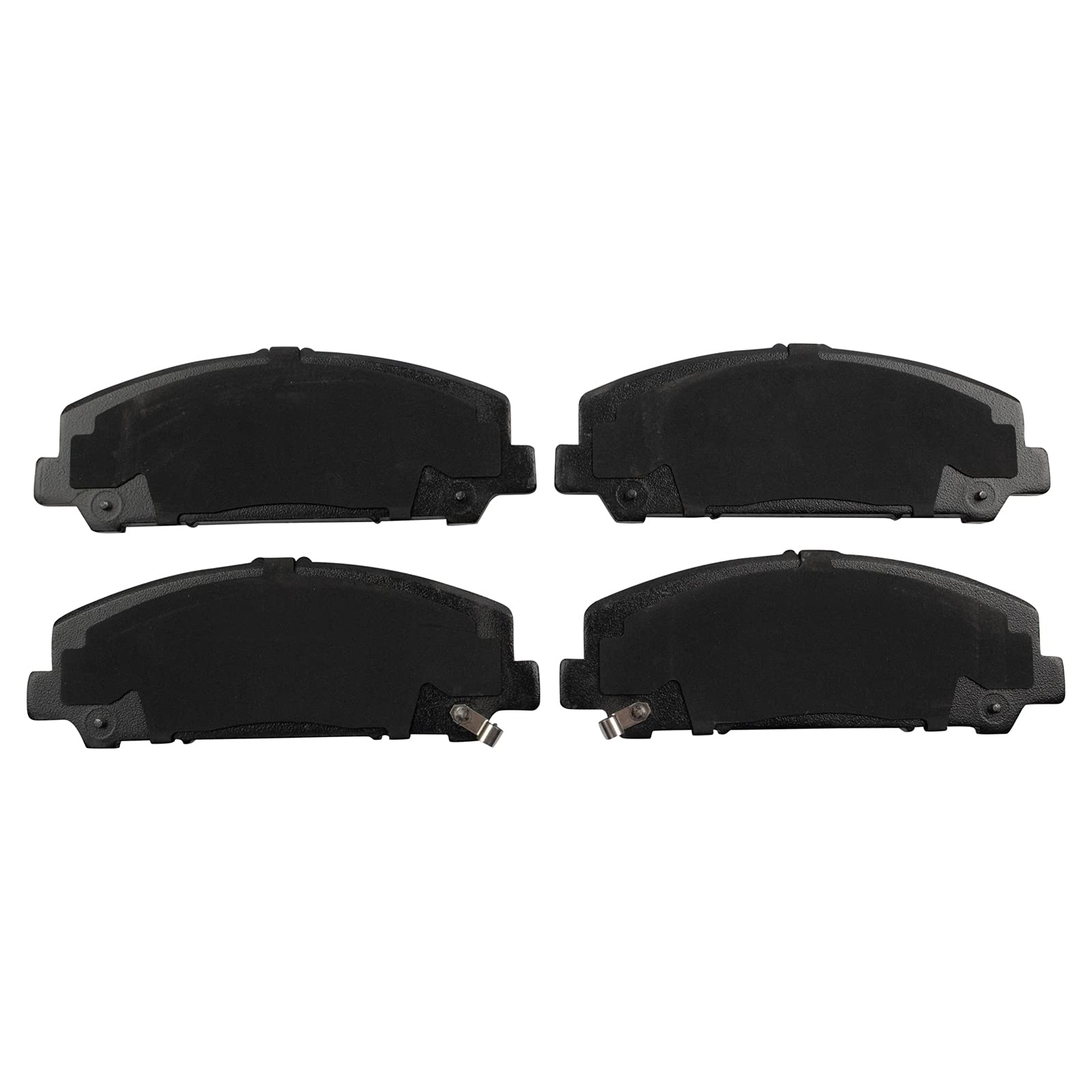 Trq Front Brake Pad & Rotor Kit Brake Pads Brake Rotor Semi-Metallic Compatible With 2005 Infiniti Qx56