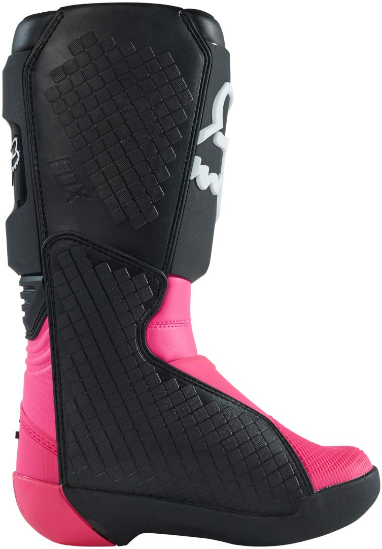 Fox Racing Womens Comp Boot, Black/Pink, 8