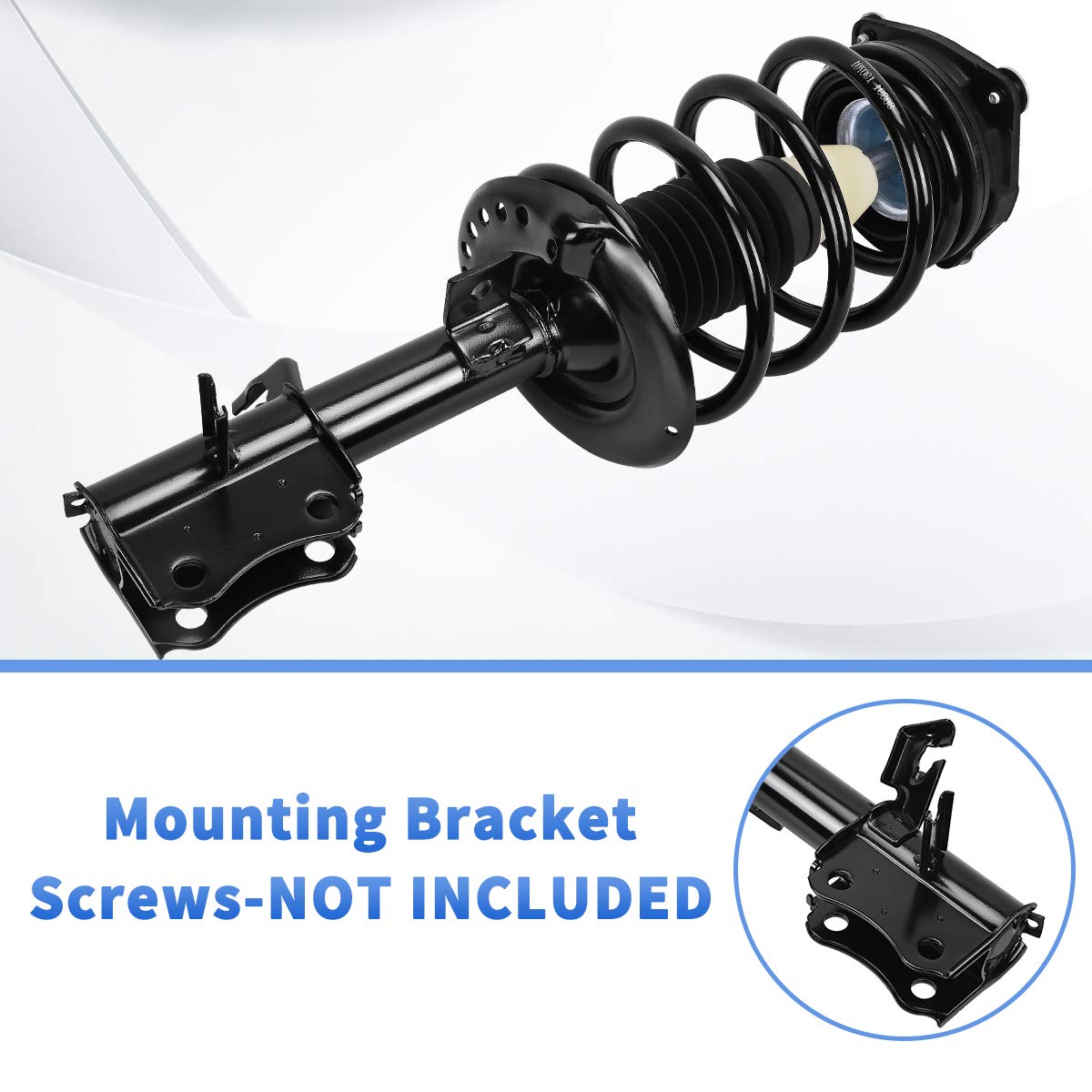 Yitamotor Front Complete Struts Shocks Suspension Compatible With 2007-2012 Sentra