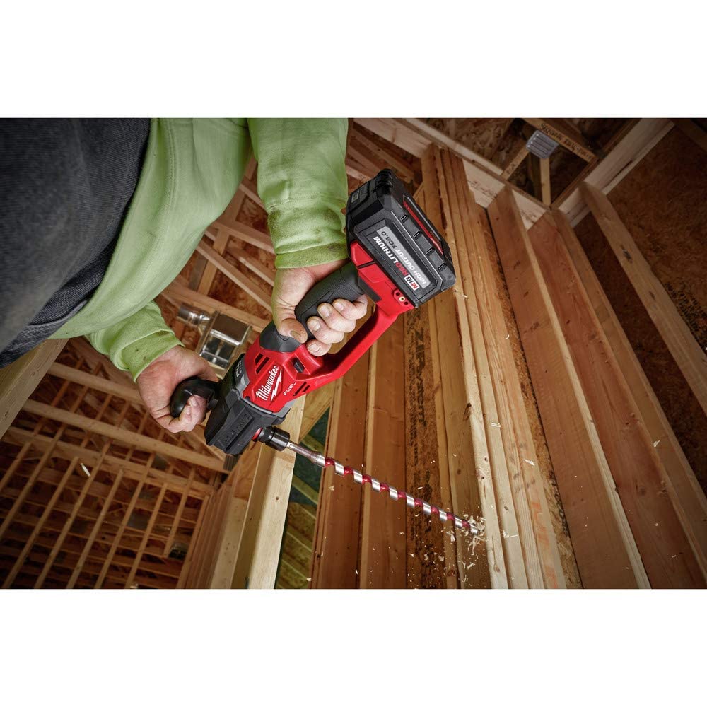 Milwaukee 2808-20 M18 Fuel Hole Hawg Brushless Lithium-Ion Cordless Right Angle Drill With 7/16 In. Quik-Lok (Tool Only)