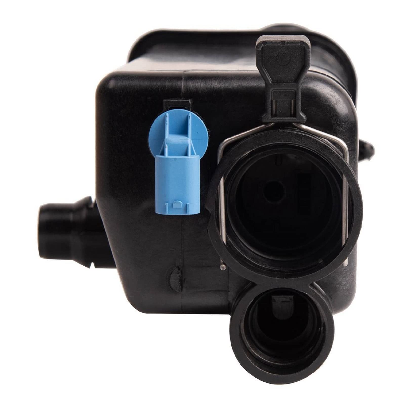 TOPAZ Radiator Coolant Overflow Expansion Tank with Level Sensor for BMW E46 E83 E53 X3 X5 320i, 323Ci, 323i, 325Ci, 328iC, 330Ci Replaces 17111436413 603-535 17117573781 17137787039