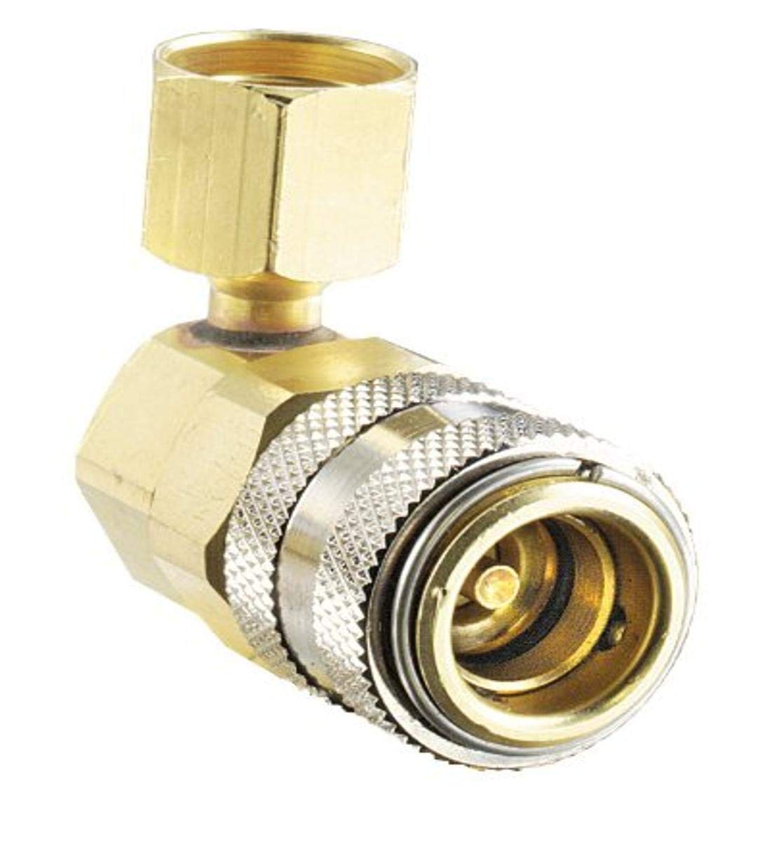 FJC 6006 14mm x 1.5 90 Degree R134A Low Side Quick Coupler