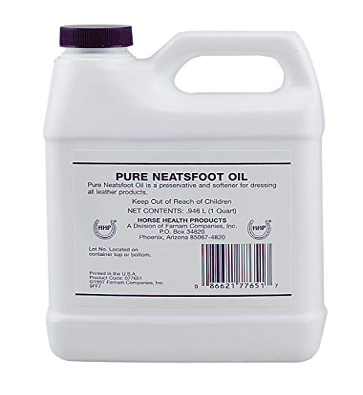 Farnham Horse Health Pure Neatsfoot Oil, 32 Fl Oz