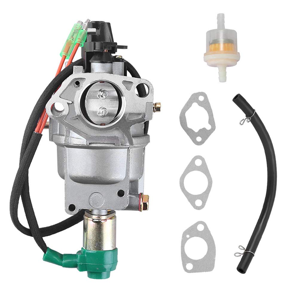 Carburetor With Solenoid Compatible With Honda Gx390 Gx340 8Hp 9Hp 11Hp 13Hp Generator