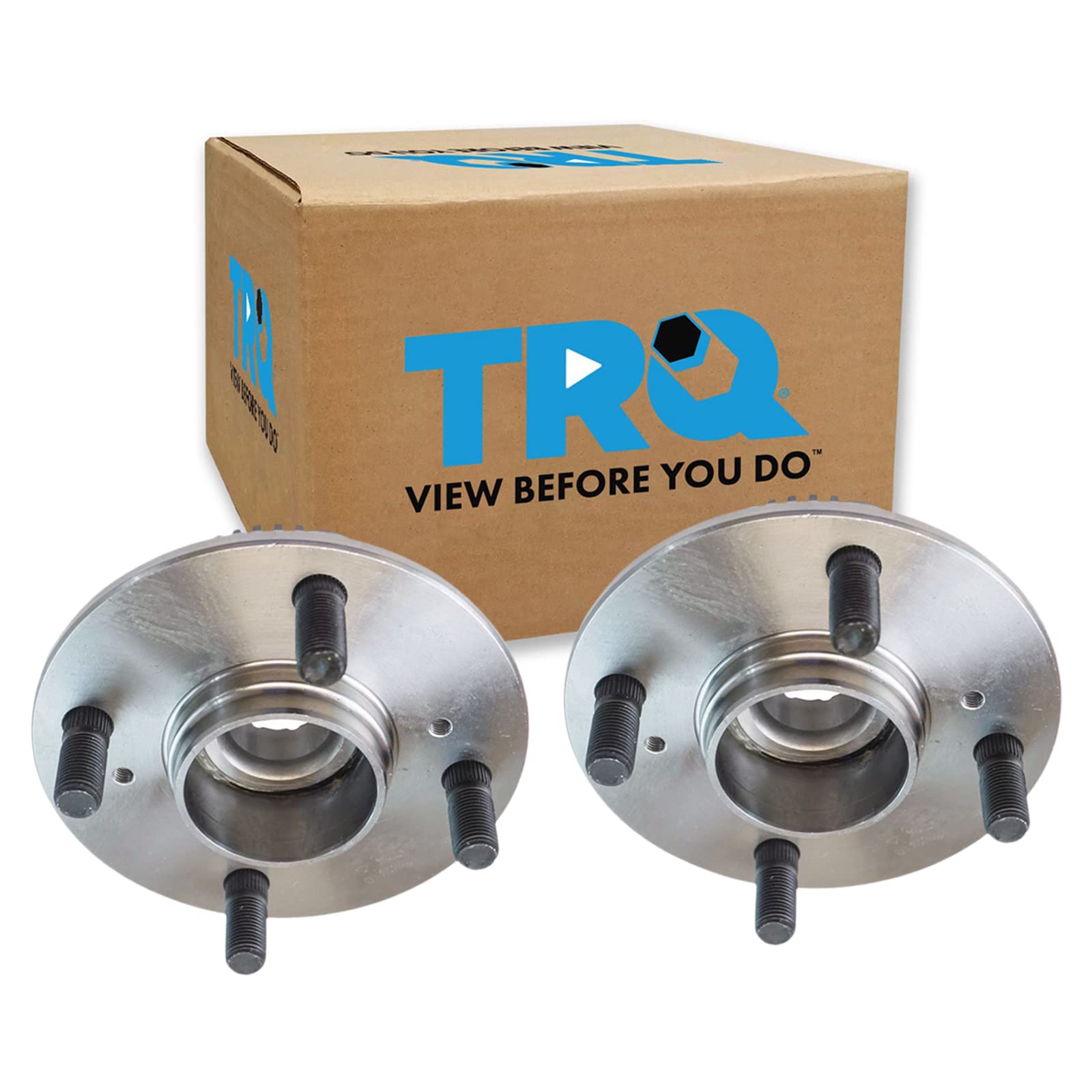 Trq Rear Wheel Hub Bearings Assembly Set Compatible With 2002-2007 Suzuki Aerio 1995-2002 Esteem