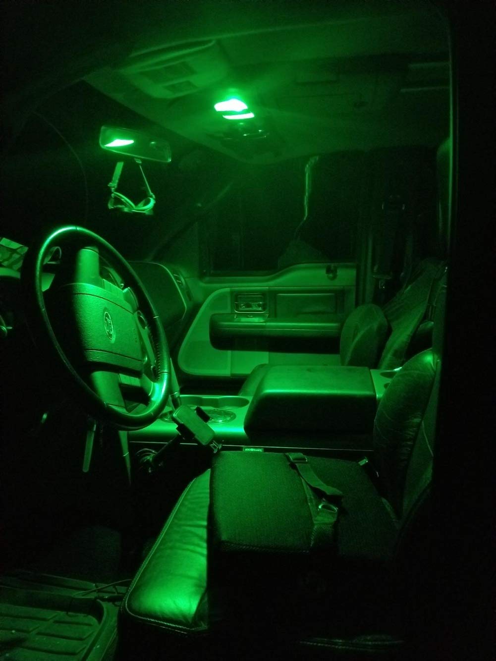 Autogine 10Pcs Error Free 194 168 175 2825 W5W T10 Led Bulbs Green Super Bright 3030 Chipset For Interior Dome Map Door Courtesy