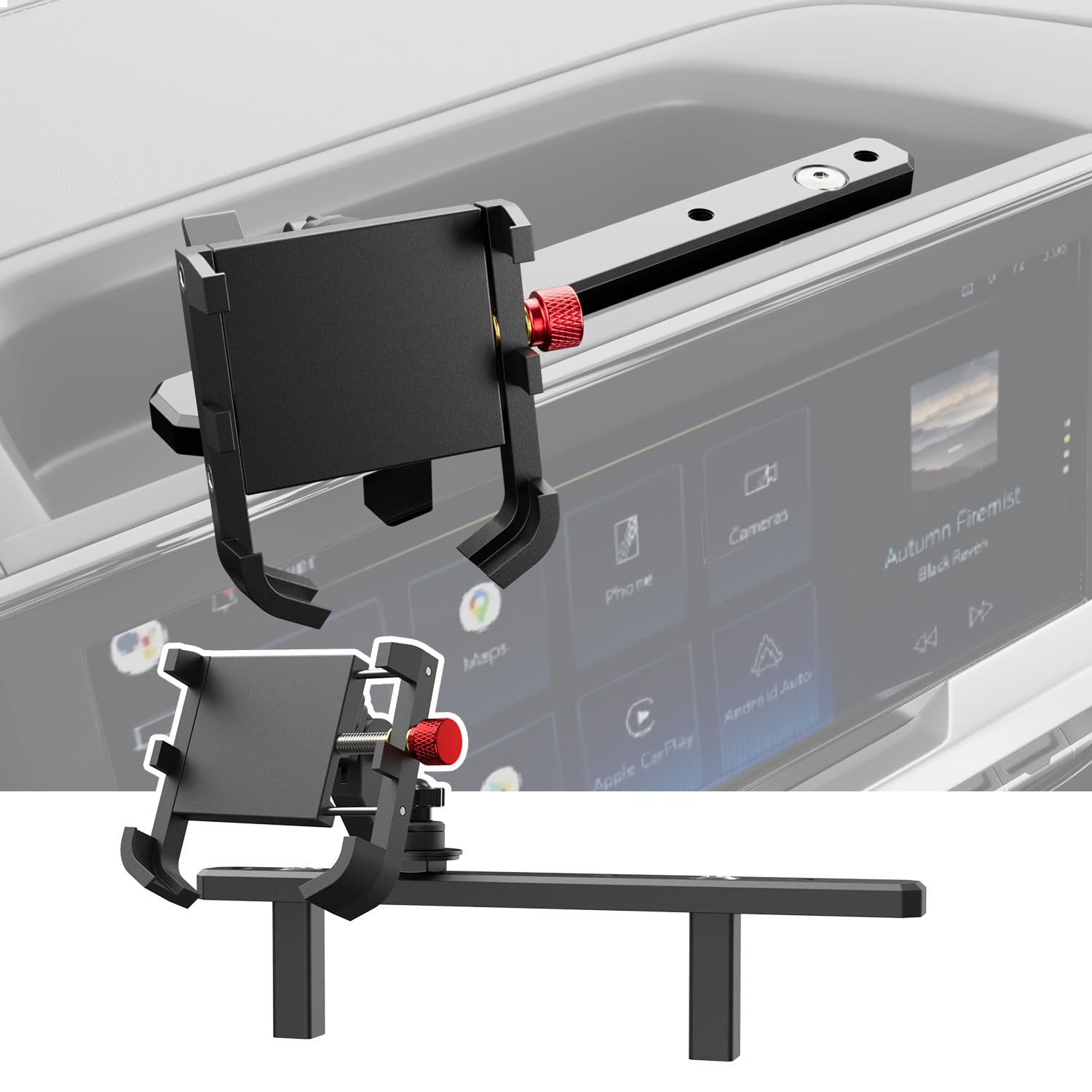 CZmenghe Phone Mount Compatible with 2022-2025 Chevy Silverado 1500 Dashboard Phone Holder GMC Sierra 1500 Car Mount Replacement