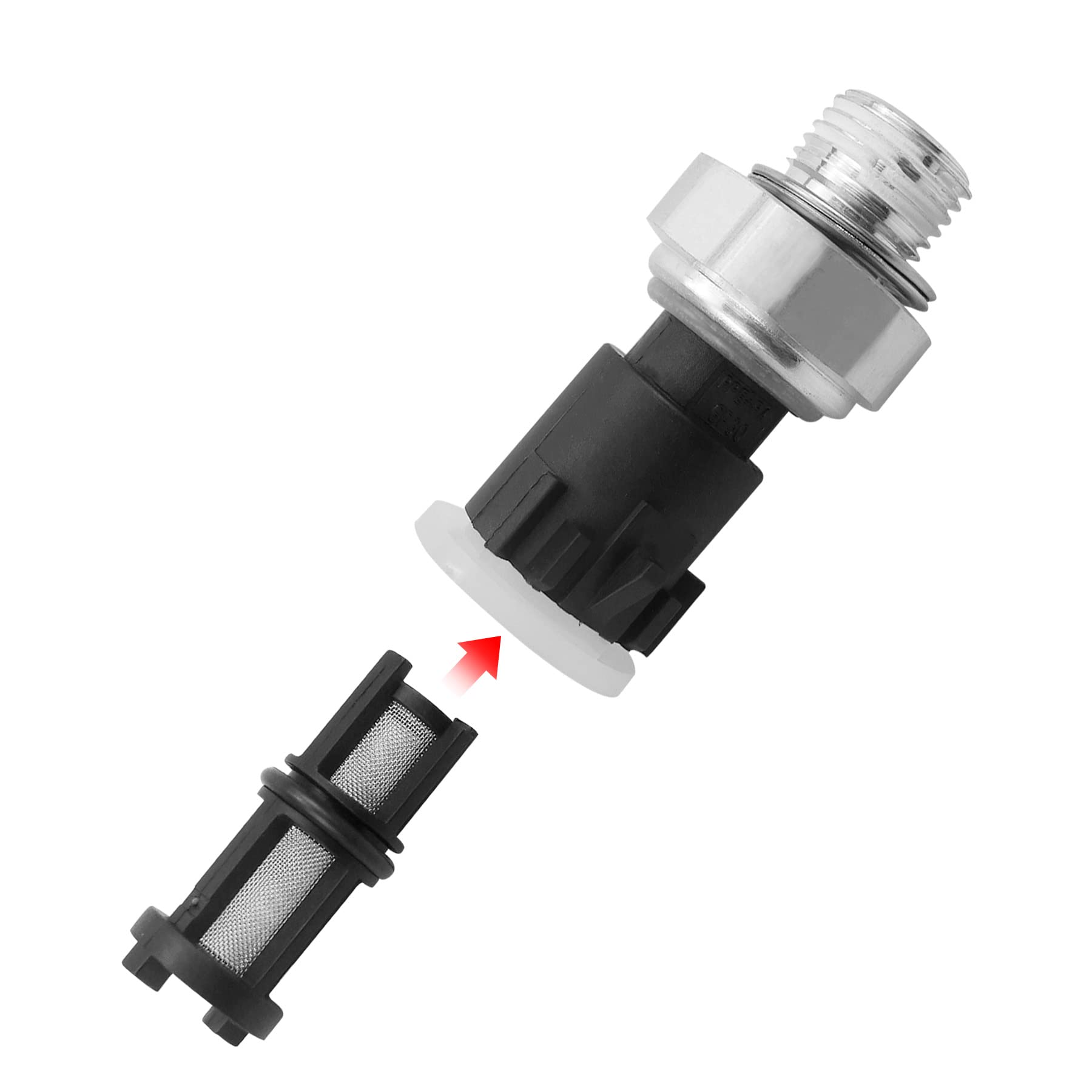 926-041 Engine Oil Pressure Sensor Fits For Buick Cadillac Chevrolet Gmc Pontiac Select Models, Replace Filter ??917-143 12585328, Replace Sensor 12673134 12585328