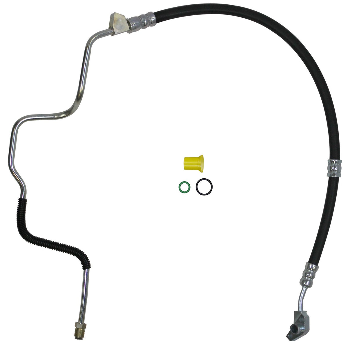 Edelmann 92672 Power Steering Pressure Line Hose Assembly: Replacement For - 2006-03 Acura Mdx, 11-06 Honda Ridgeline, Black