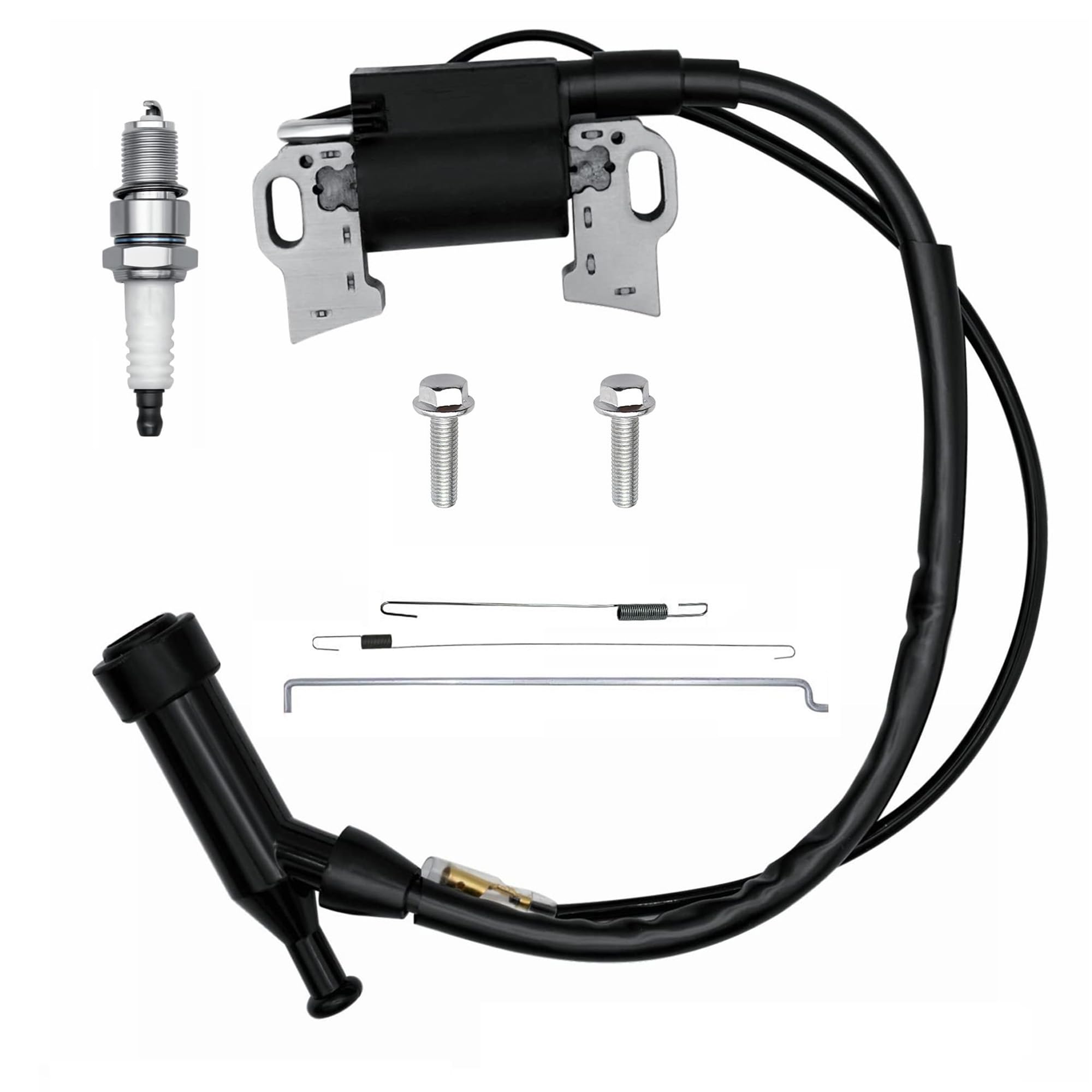 STRONGTHIUM 420 cc Ignition Coil + Spark Plug Throttle Springs for Honda GX240 GX270 GX340 GX390 Predator 301cc 420cc 8.0 9.0 11