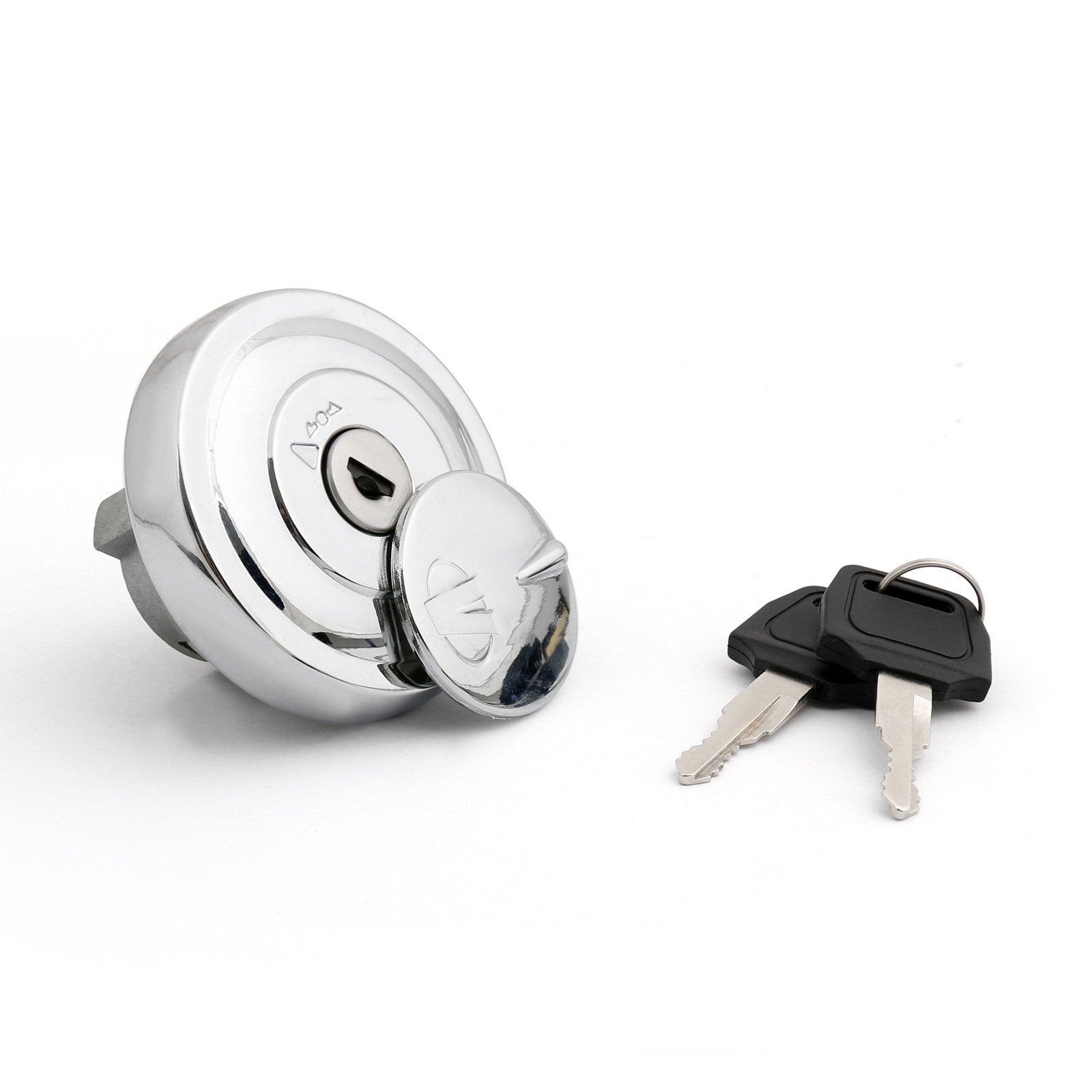 Areyourshop Fuel Gas Tank Cap With Keys For Yamaha Xvs125 Drag Star 2000-04, Xvs250/Drag Star 250/V-Star 250 2000-12, Xv1700 Roa