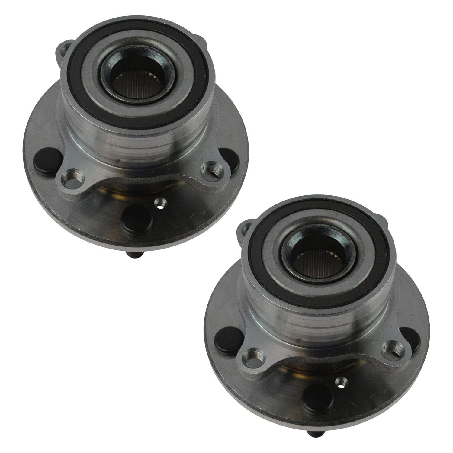 Trq Front Wheel Hub Bearings Assembly Set Compatible With 2007-2013 Acura Mdx 2010-2013 Zdx 2009-2015 Honda Pilot