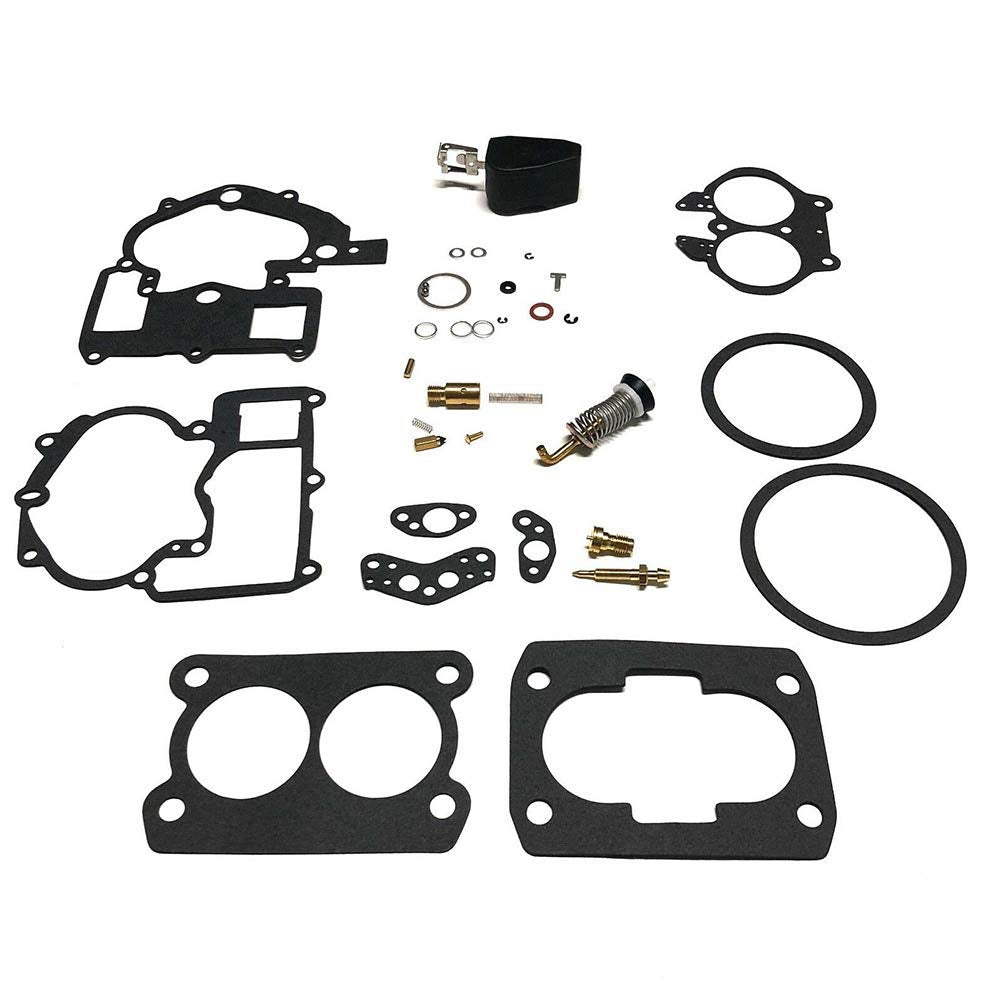Carburetor Repair Rebuild Kit 2 Barrel 3.0L 4.3L 5.0L 5.7L Gm Mercruiser Mercury Marine Boat Parts