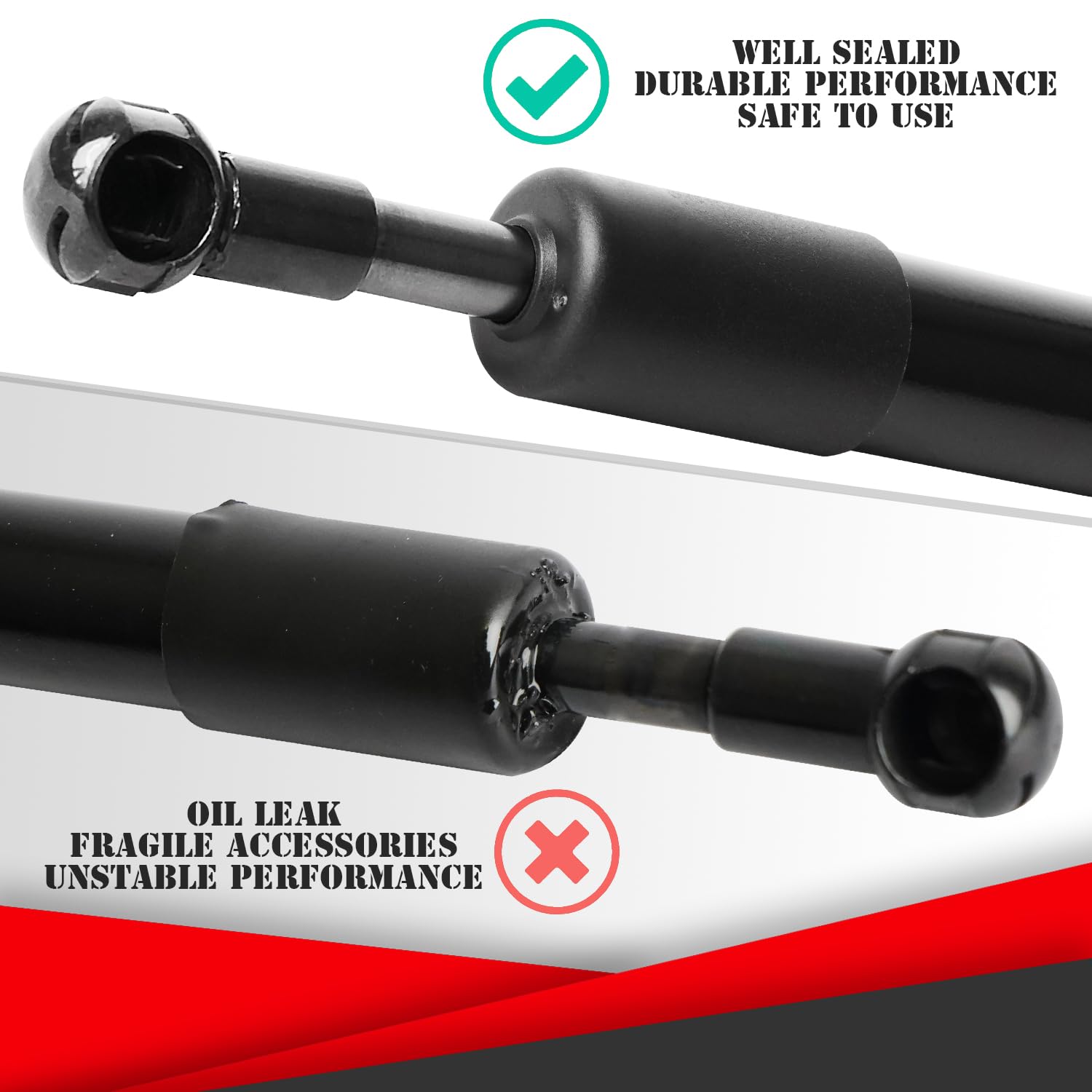 Truck Tailgate Assist Accessories Compatible with 1999-2016 Ford F-250 F-350 Super Duty Tailgate Damping Strut Accessories