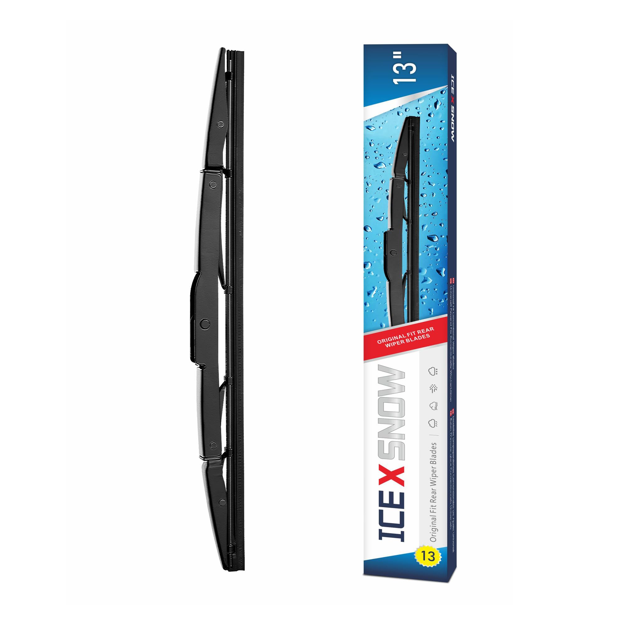 13'' Rear Wiper Blade Replacement For Honda Crv 2012 2013 2014 2015 2016 +More Cars Back Windshield Wiper Blade, Genuine 76730-T