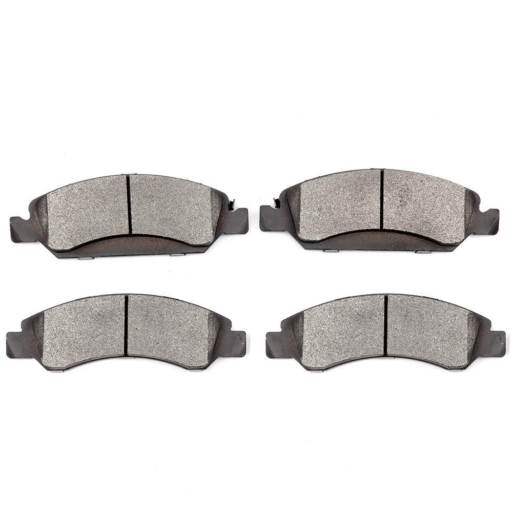 Cciyu D1363 Ceramic Front Brake Pads Set Fit For Cadillac Escalade Esv,Ext,For Chevy Avalanche,Silverado,1500,Express,1500,Subur