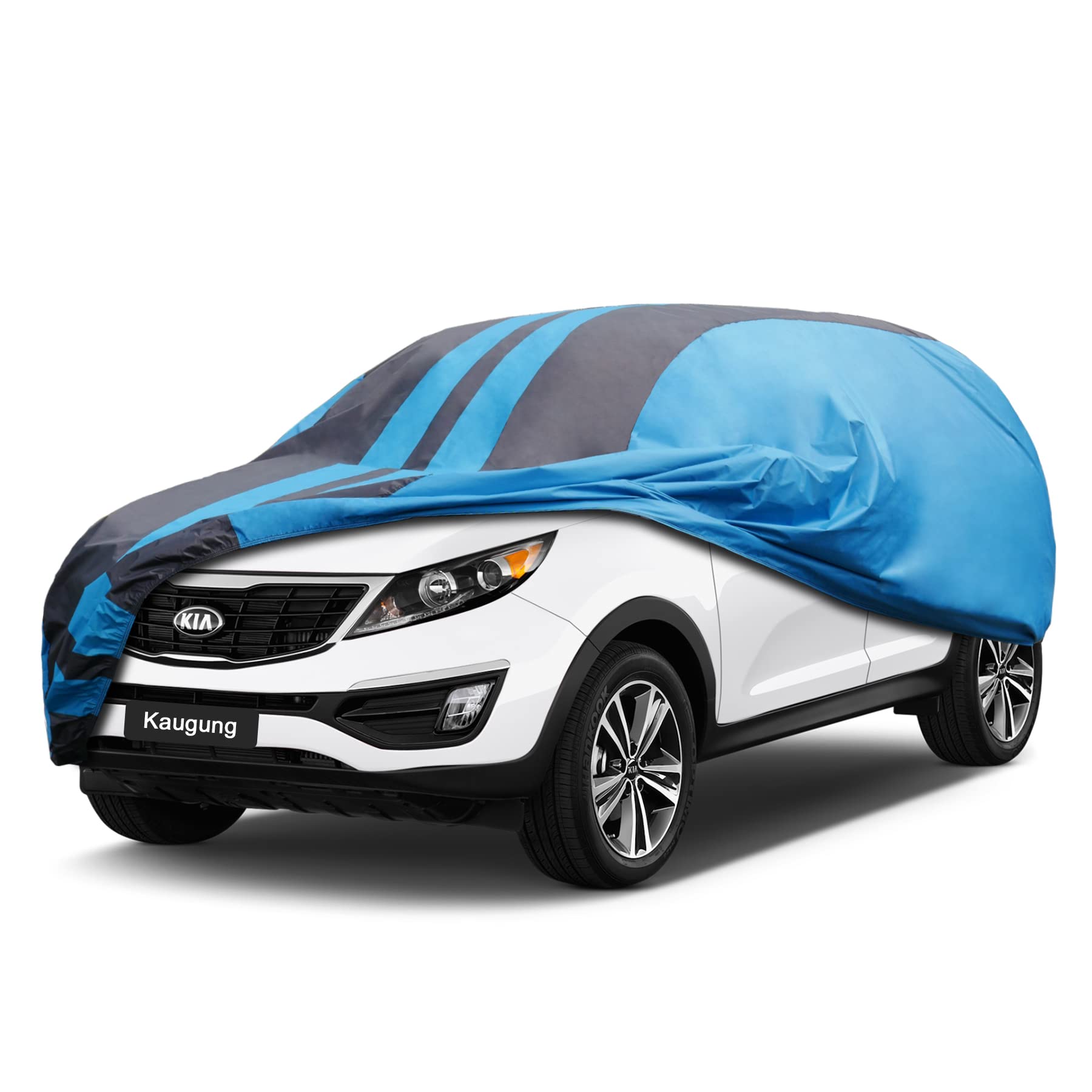 Kaugung Car Cover Waterproof Custom Fit Kia Sportage(2010-2025), Full Exterior Cover For Automobiles Lightweight Resistant Outdo