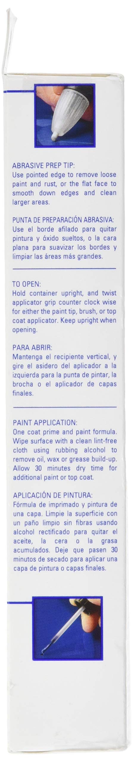 Acdelco Gm Original Equipment 19367932 Satin Steel Gray Metallic (Wa205V) Four-In-One Touch-Up Paint - .5 Oz Pen