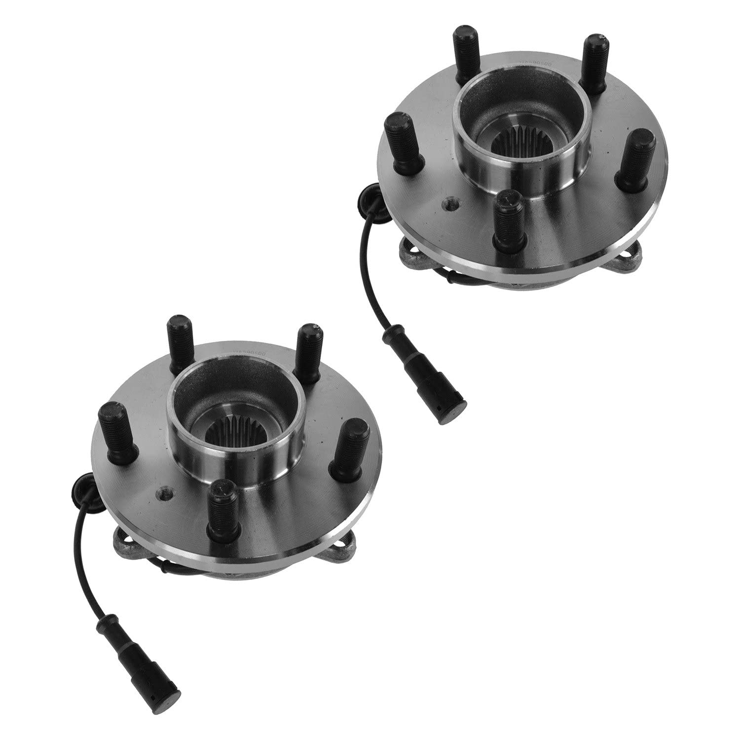 Trq Front Wheel Hub Bearings Assembly Set Compatible With 1999-2004 Land Rover Discovery